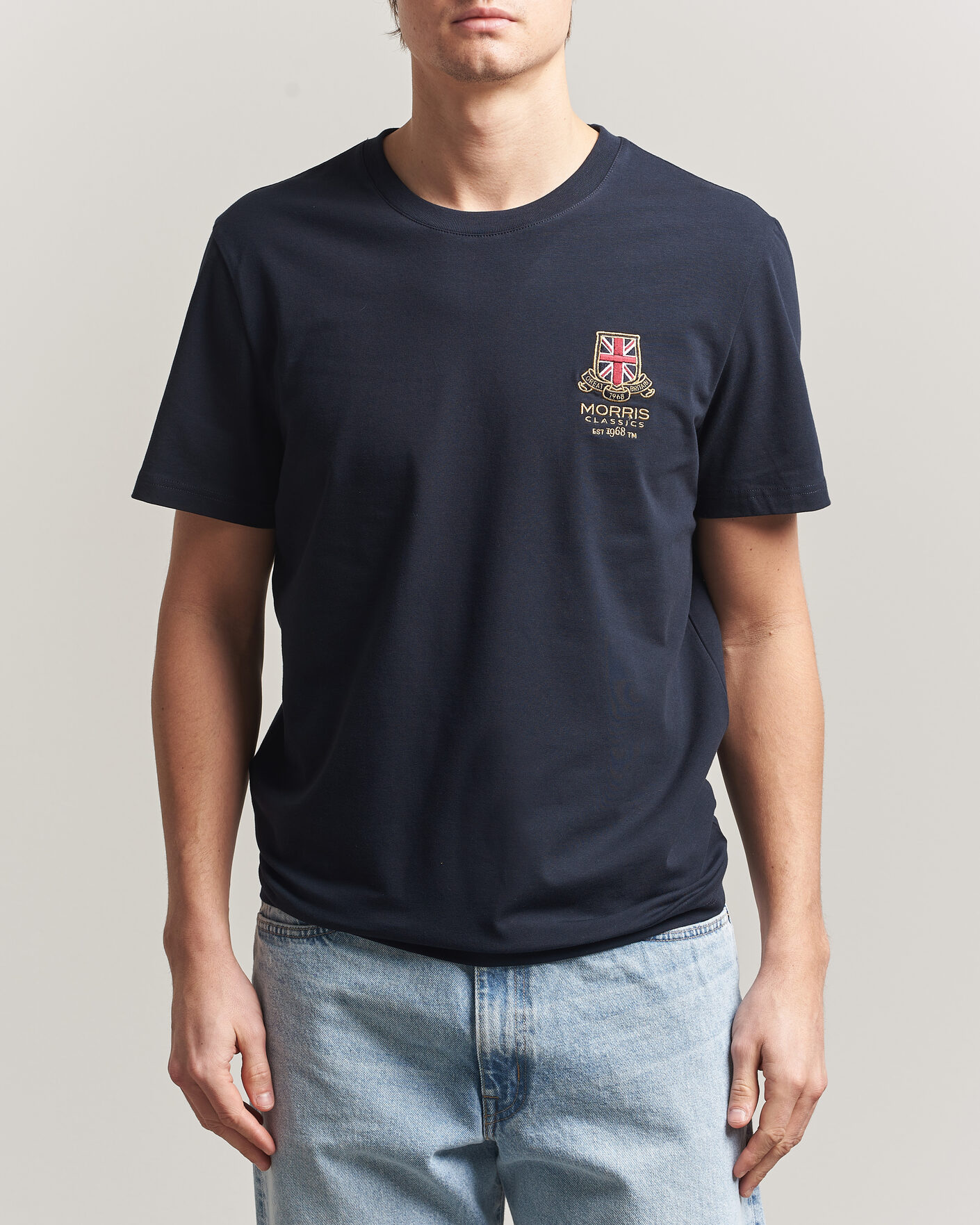 Herr | T-Shirts | Morris | Barton T-Shirt Navy