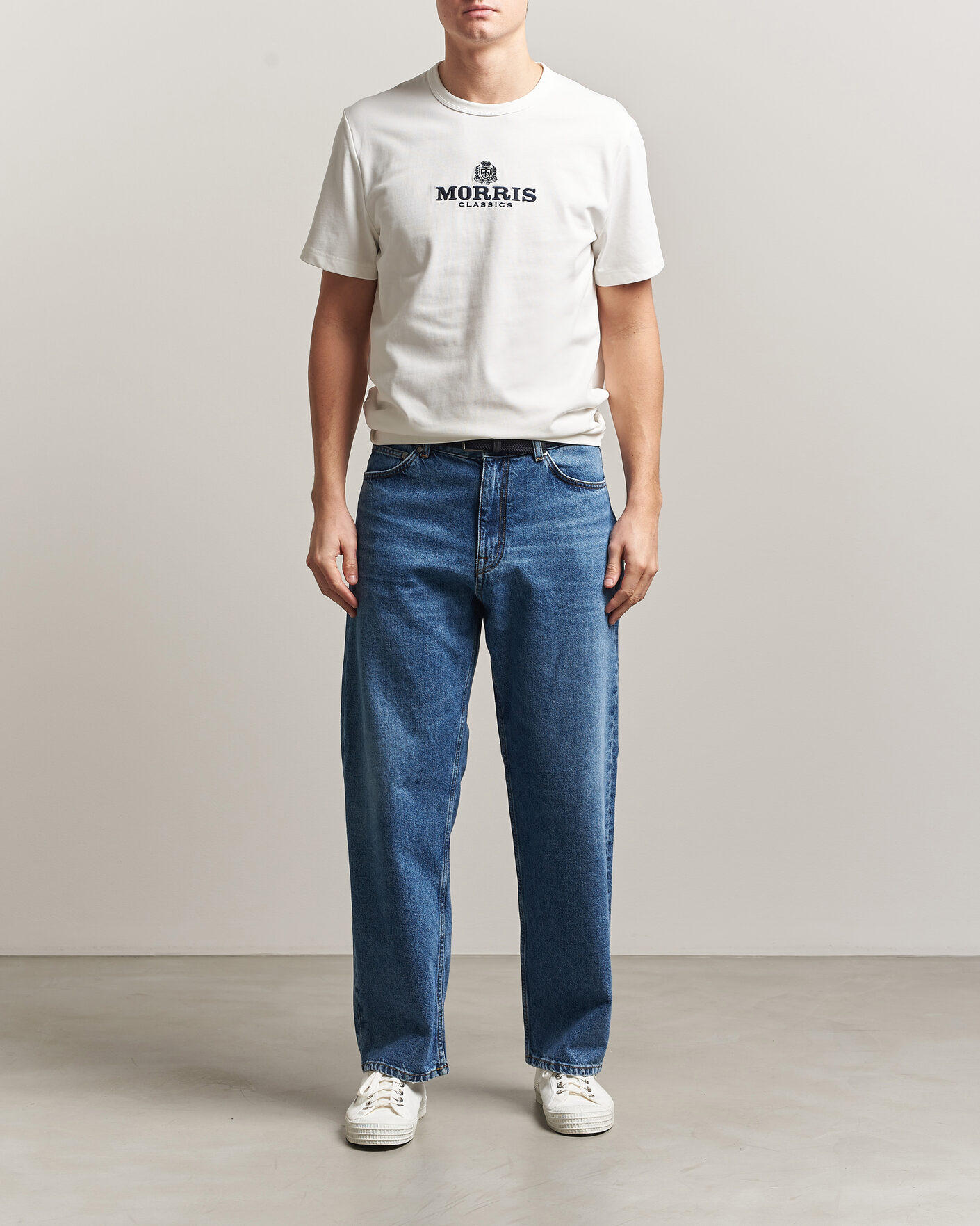 Herr | T-Shirts | Morris | Brian T-Shirt Off White