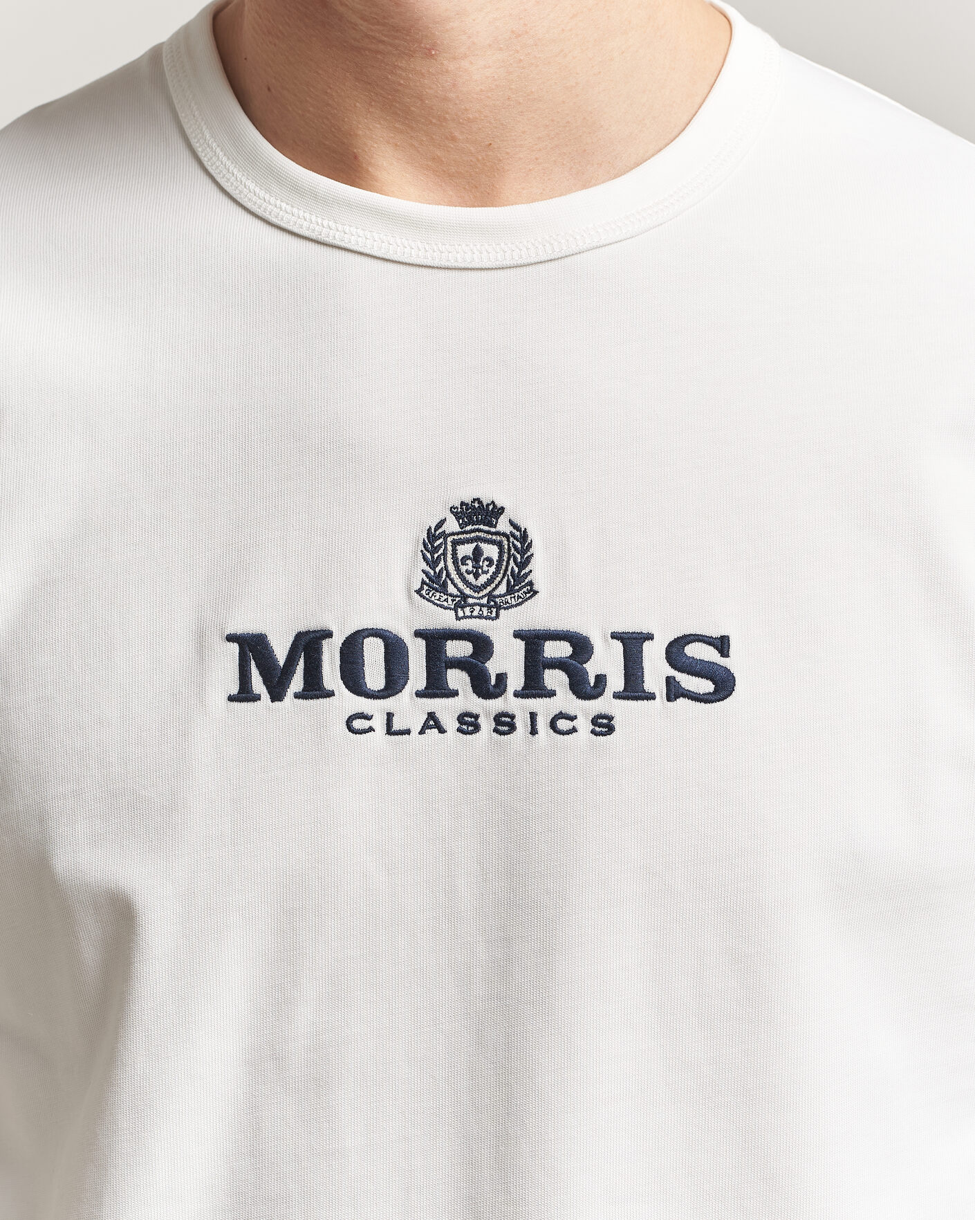 Herr | T-Shirts | Morris | Brian T-Shirt Off White