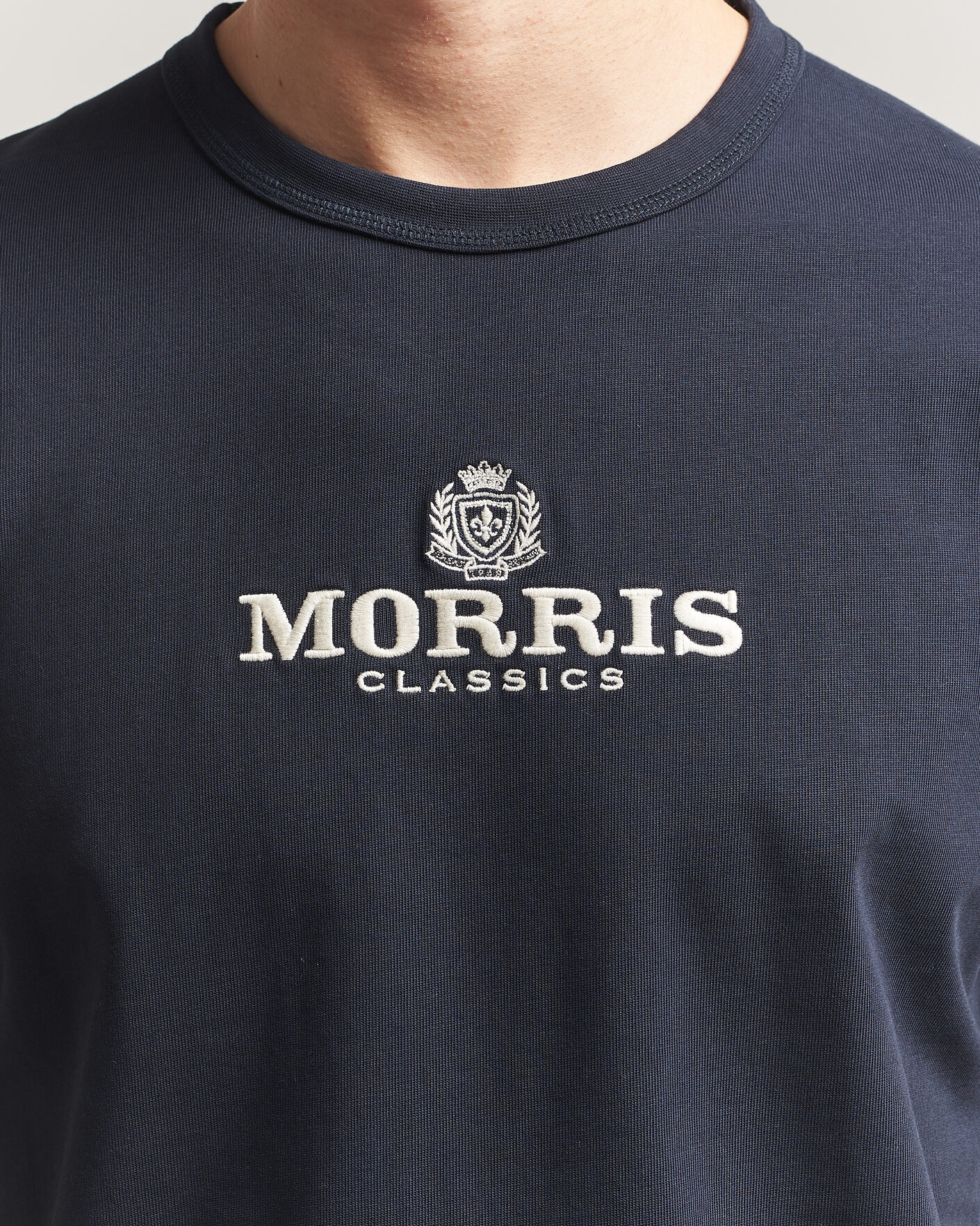 Herr | T-Shirts | Morris | Brian T-Shirt Navy