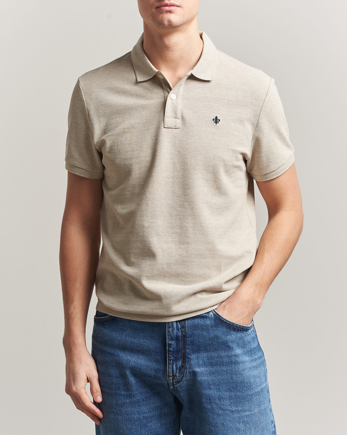 Herr | Pikéer | Morris | New Pique Khaki