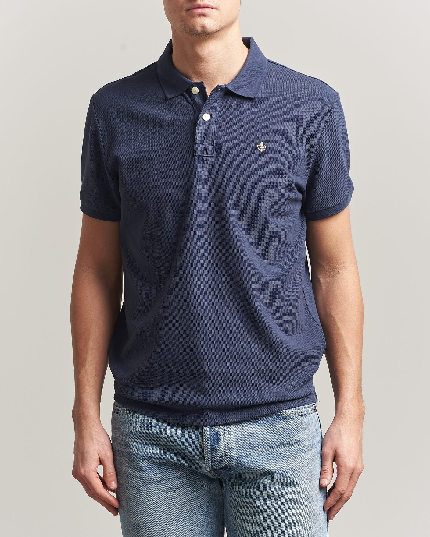 Herr | Pikéer | Morris | New Pique Dark Blue