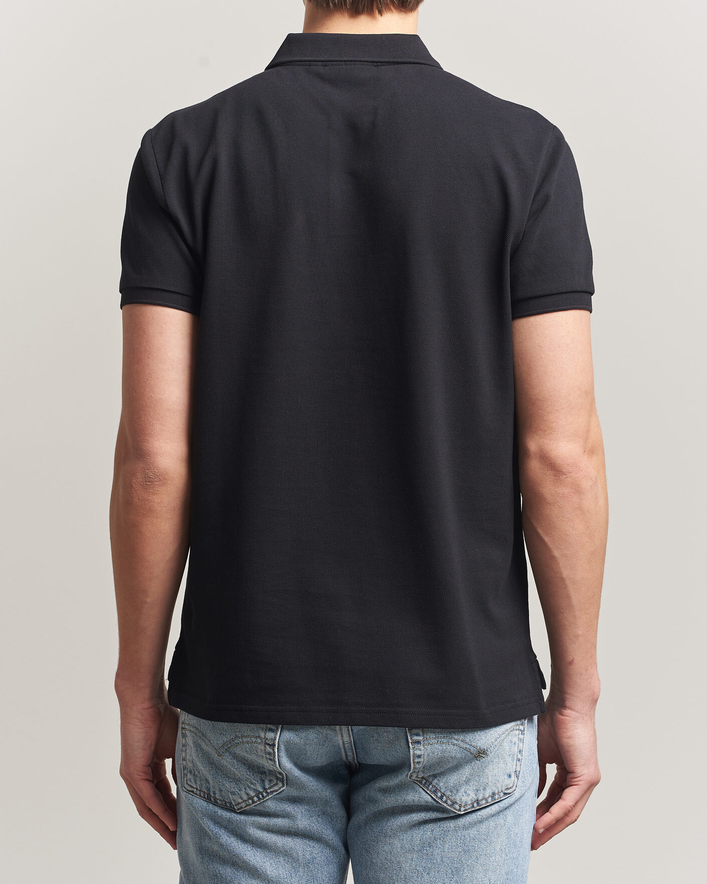 Herr | Pikéer | Morris | New Pique Black