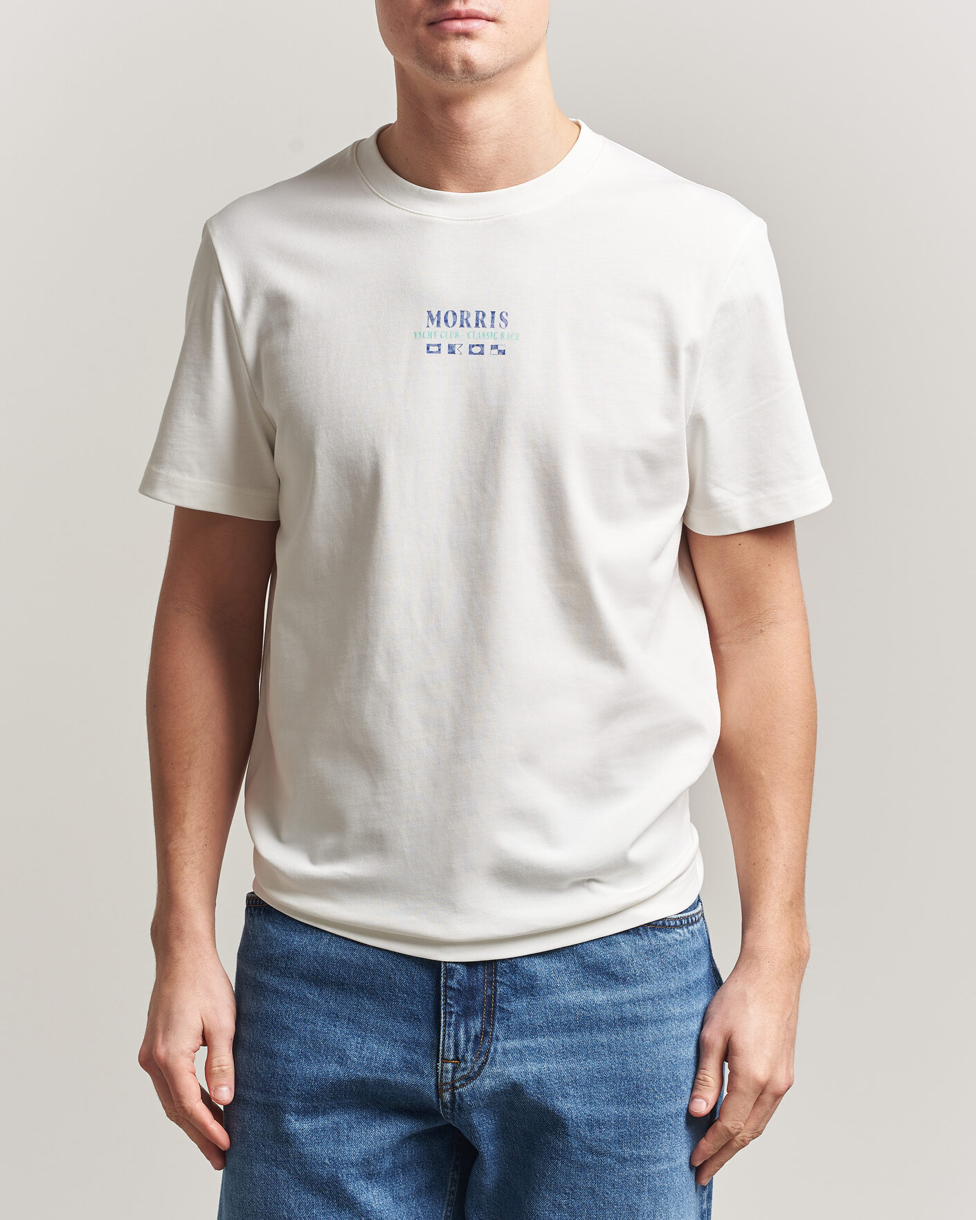 Herr | T-Shirts | Morris | Nevile T-Shirt White