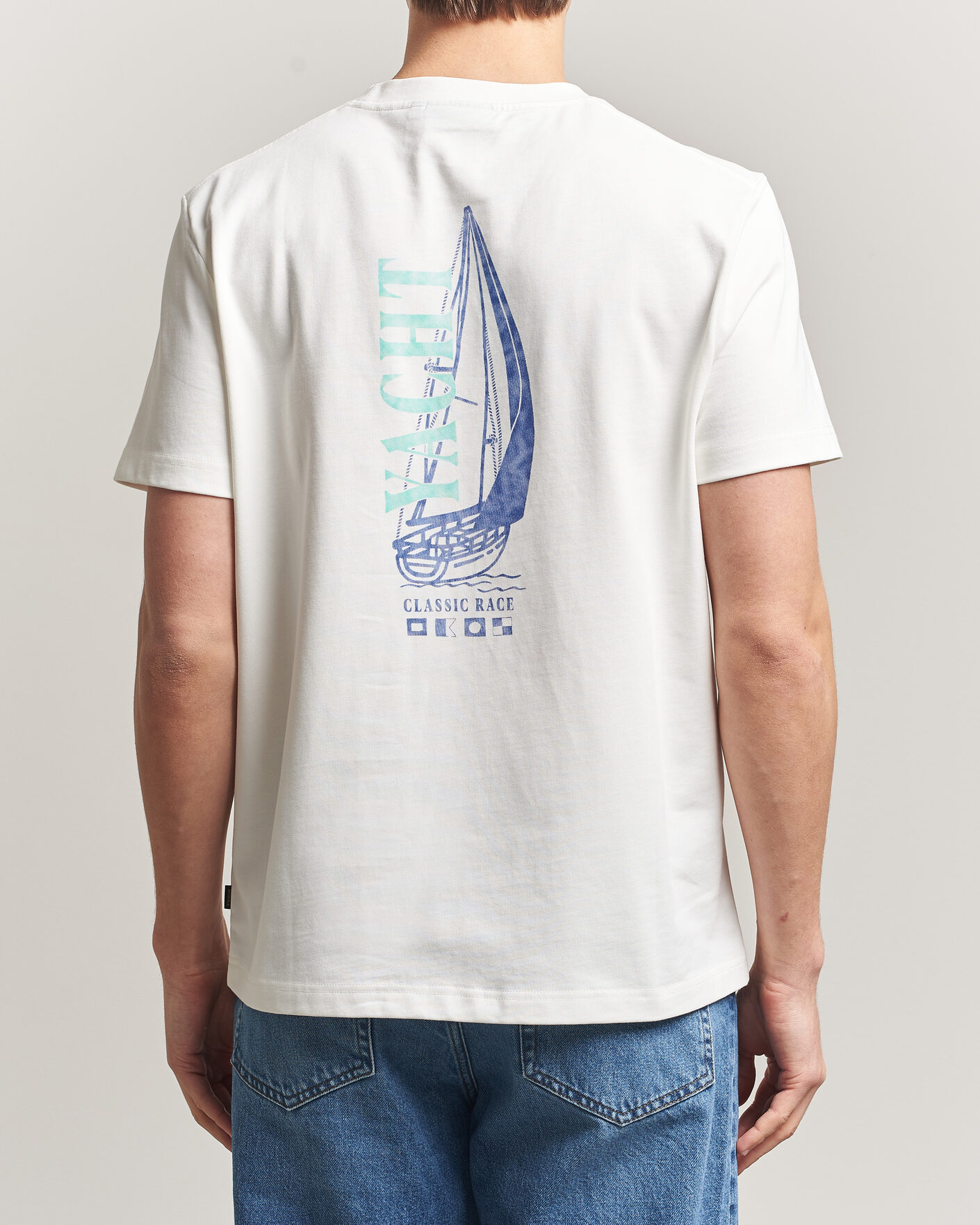 Herr | T-Shirts | Morris | Nevile T-Shirt White