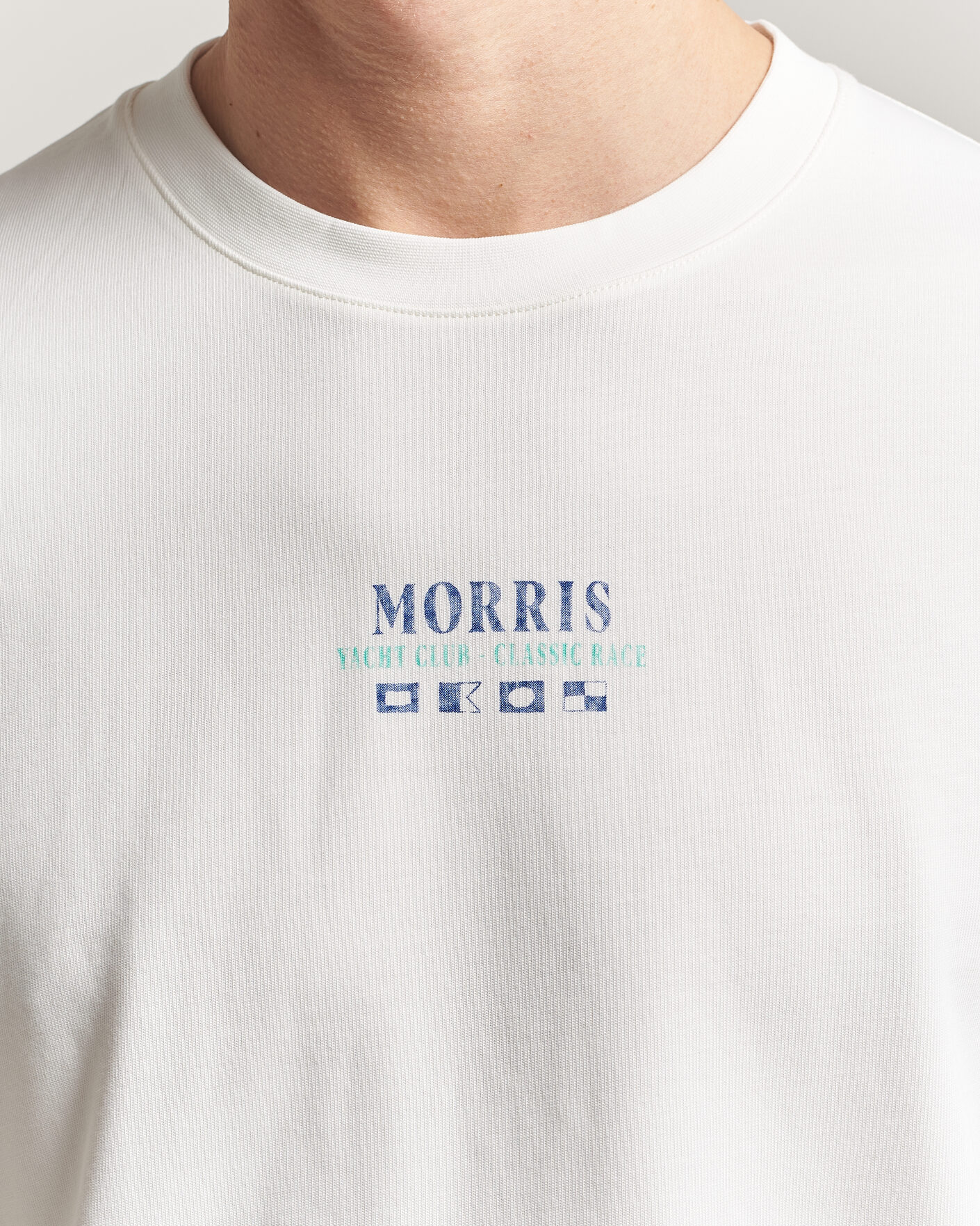 Herr | T-Shirts | Morris | Nevile T-Shirt White
