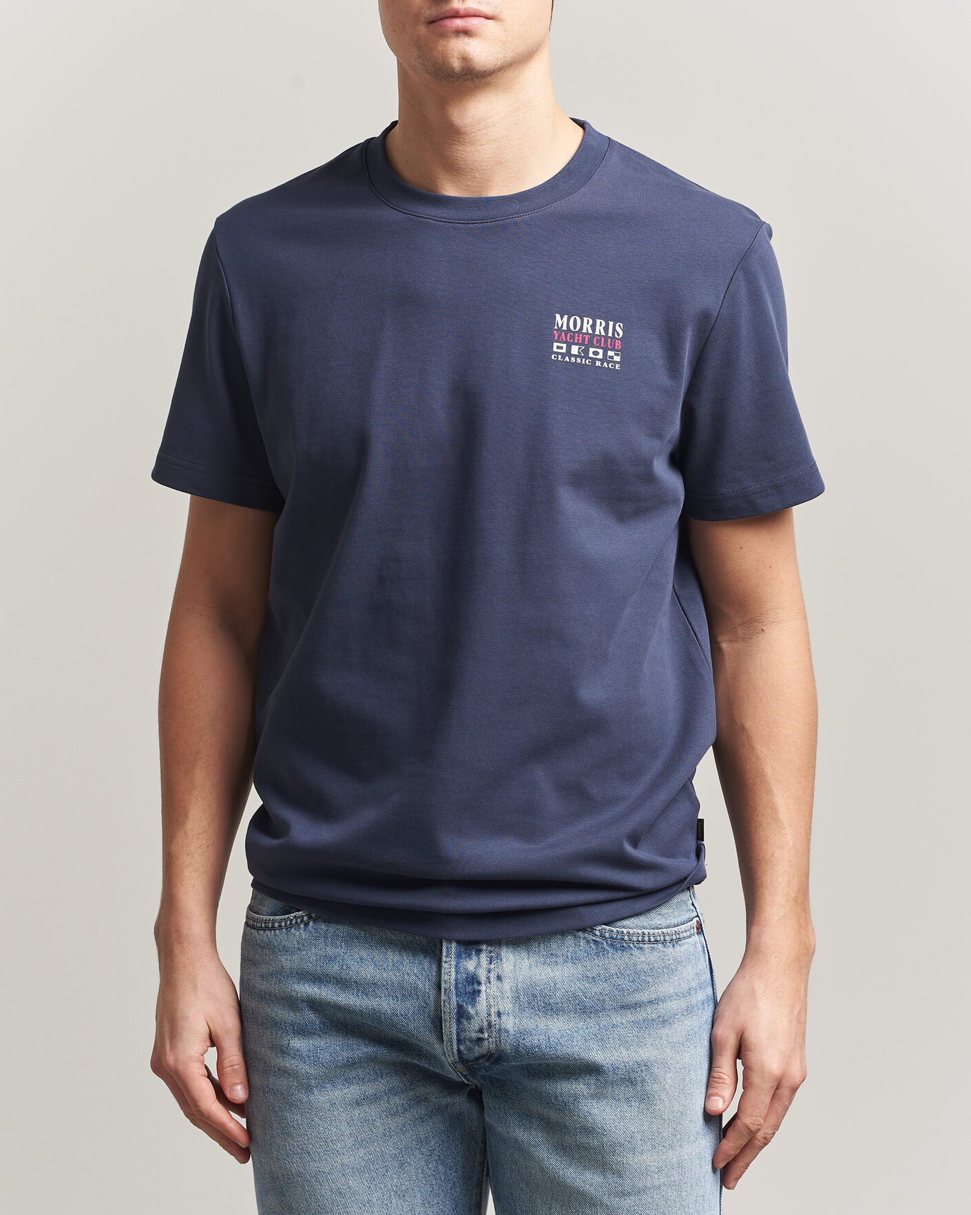 Herr | T-Shirts | Morris | Nevile T-Shirt Navy