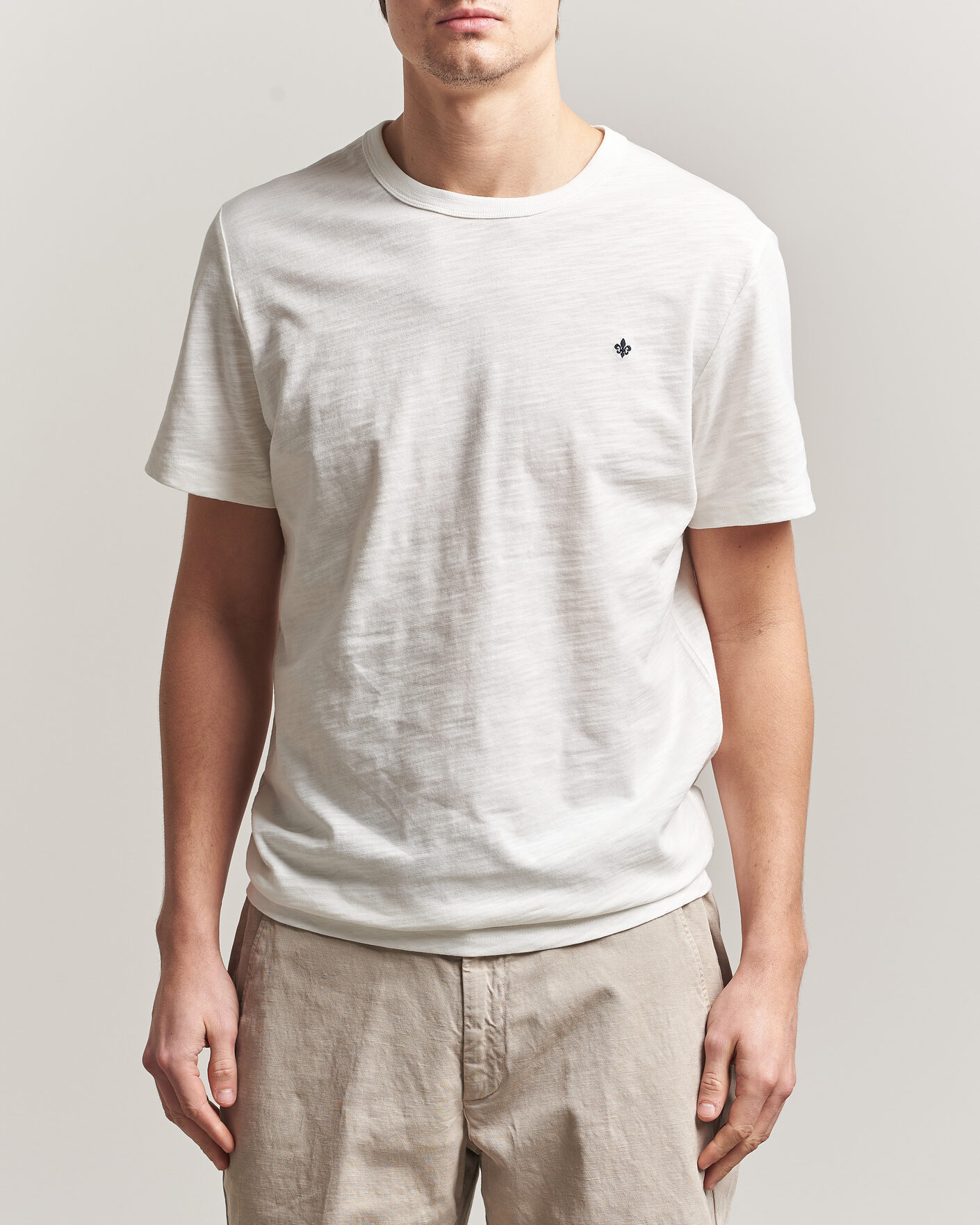 Herr | T-Shirts | Morris | Watson Slub T-Shirt Off White