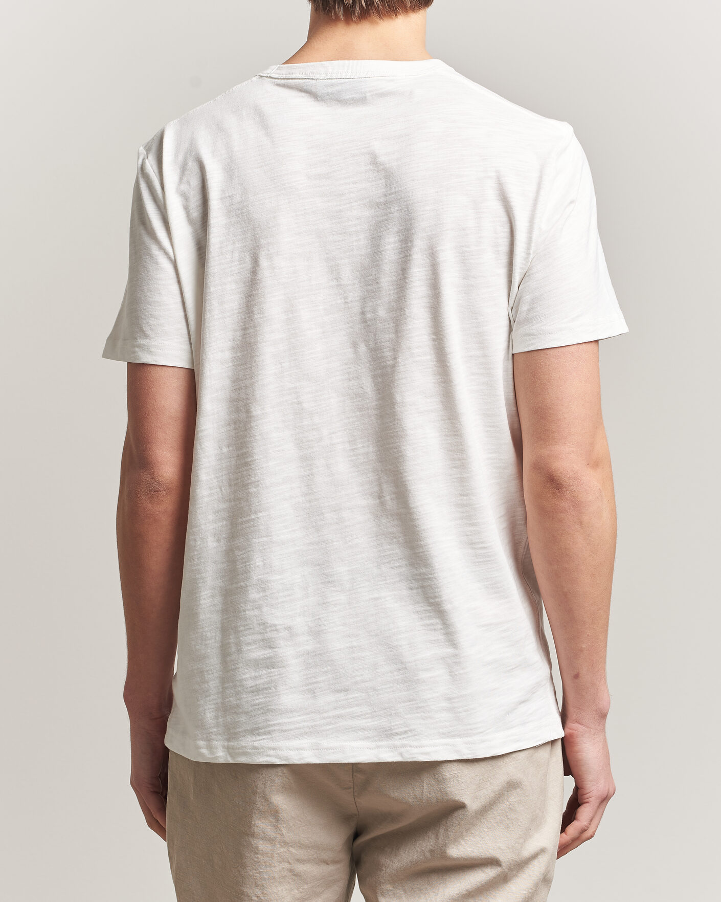 Herr | T-Shirts | Morris | Watson Slub T-Shirt Off White