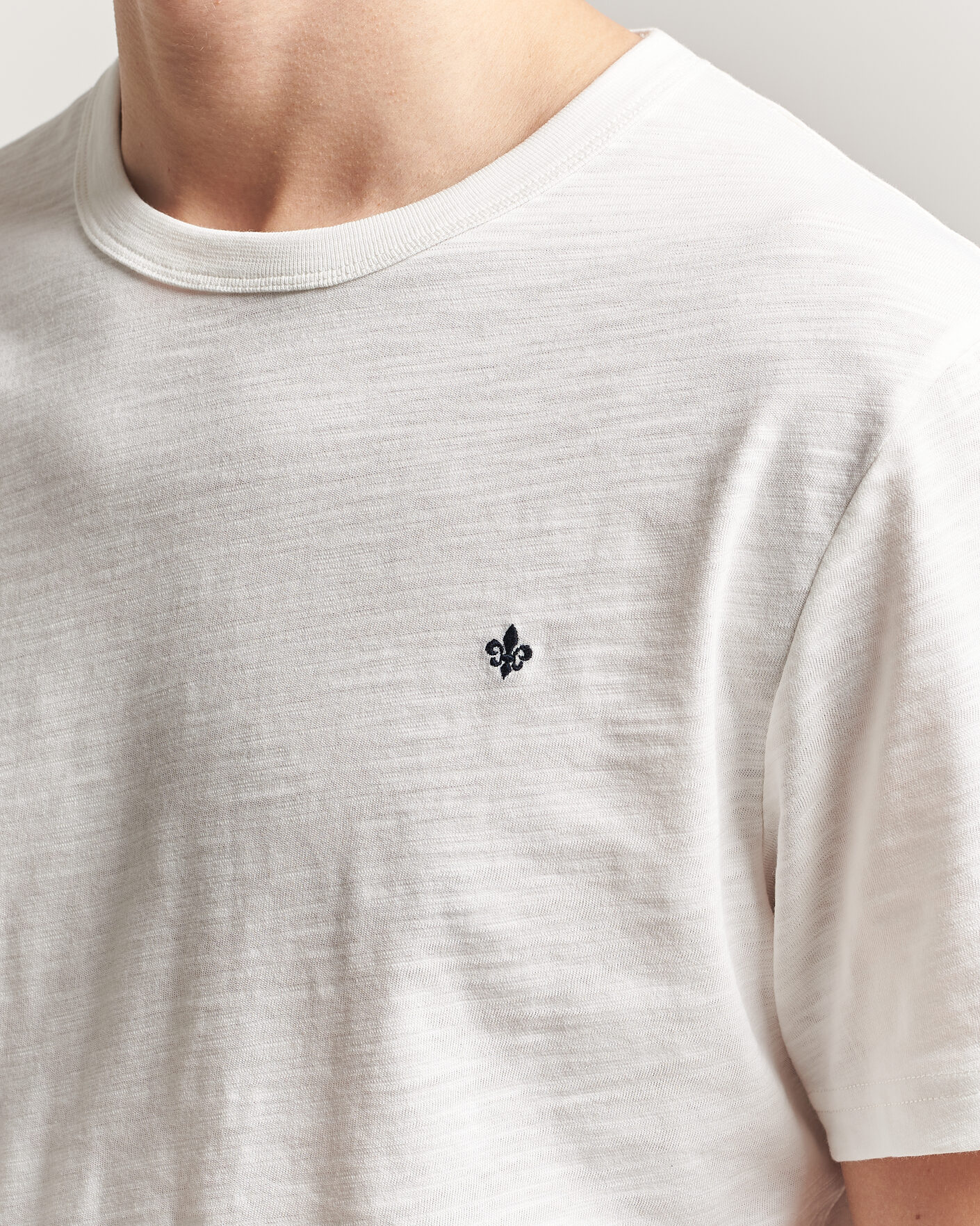 Herr | T-Shirts | Morris | Watson Slub T-Shirt Off White