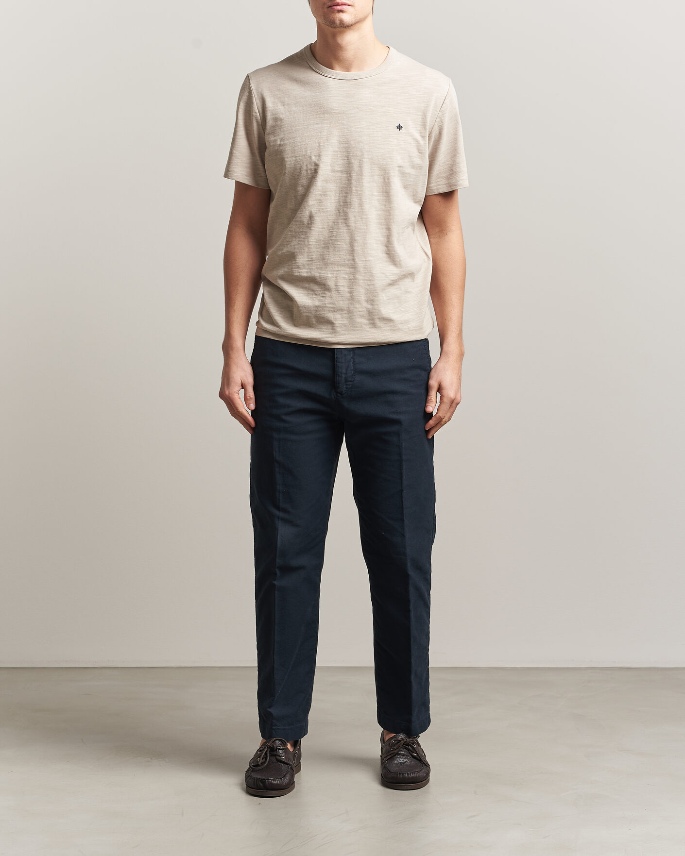 Herr | T-Shirts | Morris | Watson Slub T-Shirt Khaki