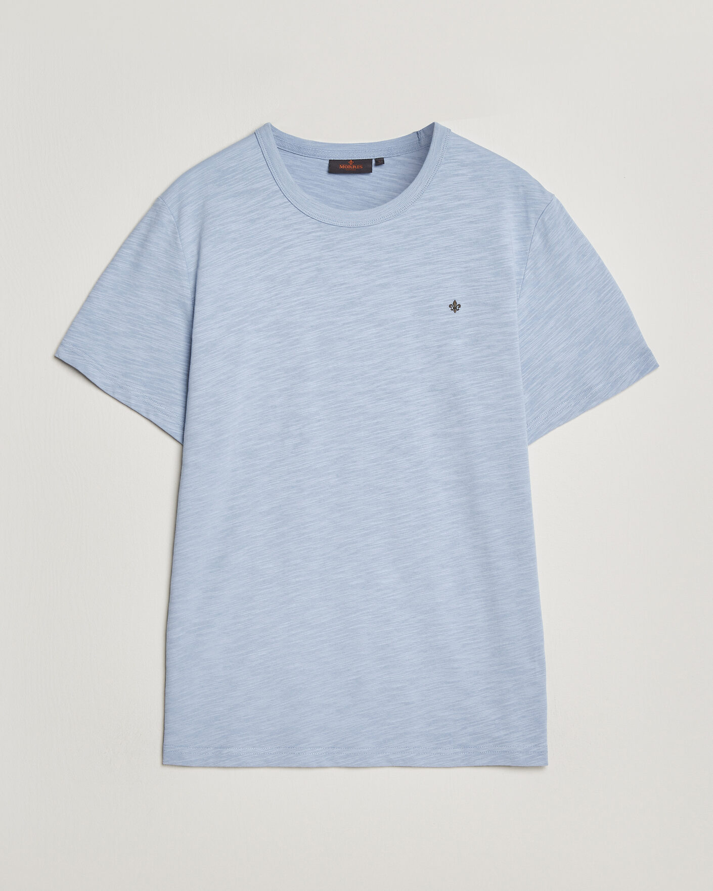 Herr | T-Shirts | Morris | Watson Slub T-Shirt Light Blue