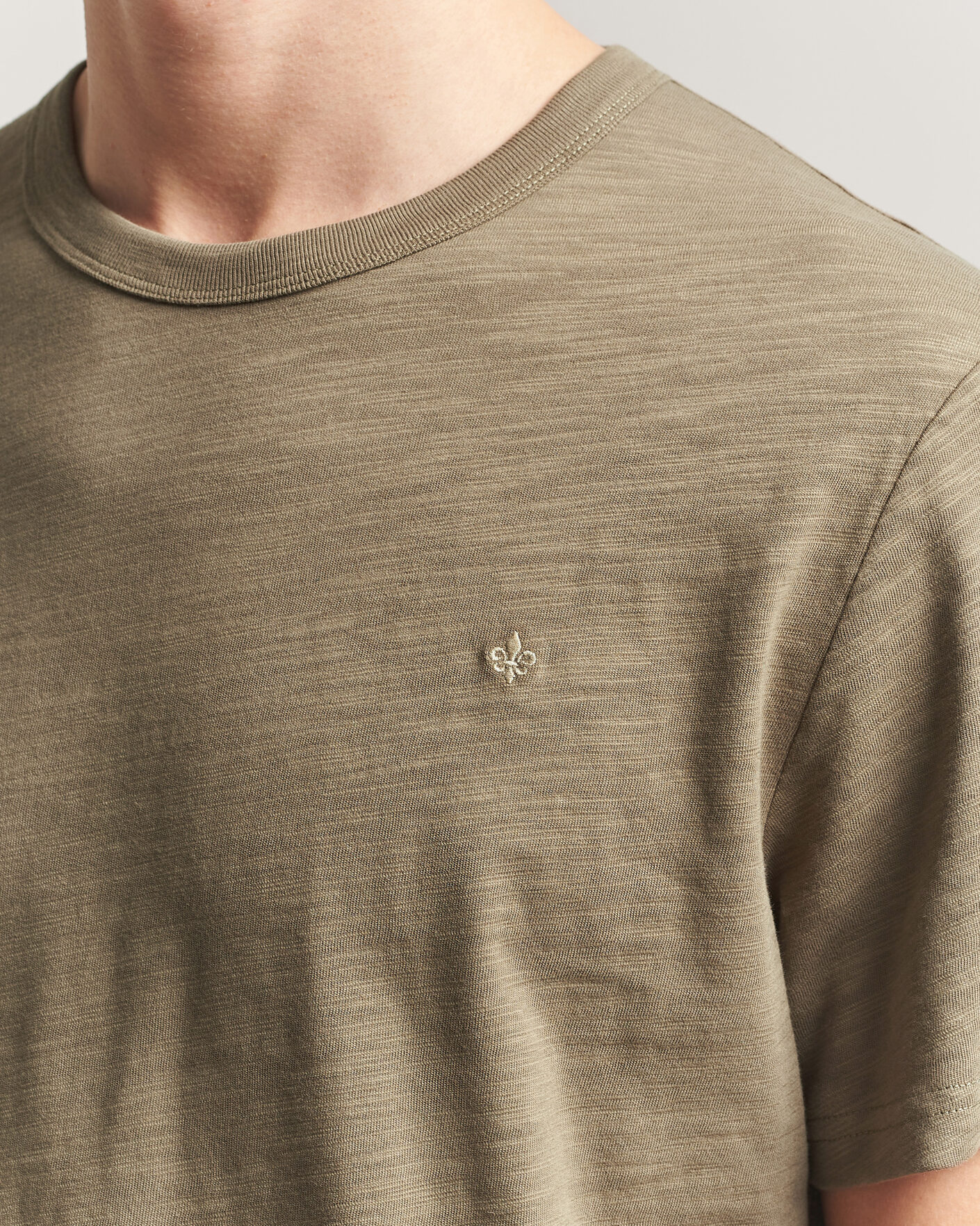 Herr | T-Shirts | Morris | Watson Slub T-Shirt Olive