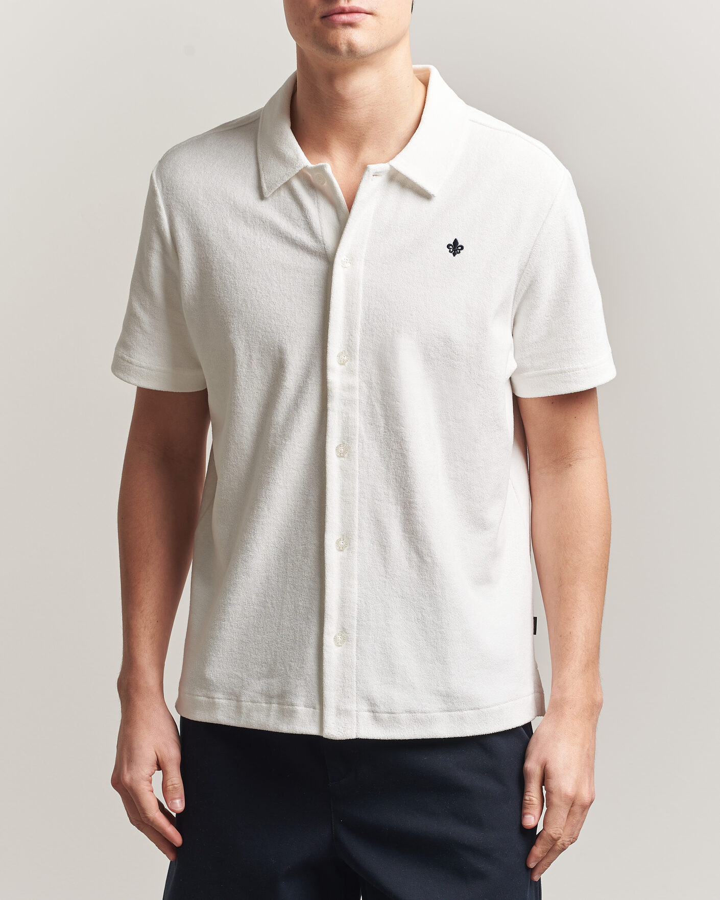 Herr | Pikéer | Morris | Lily Terry Shirt Off White