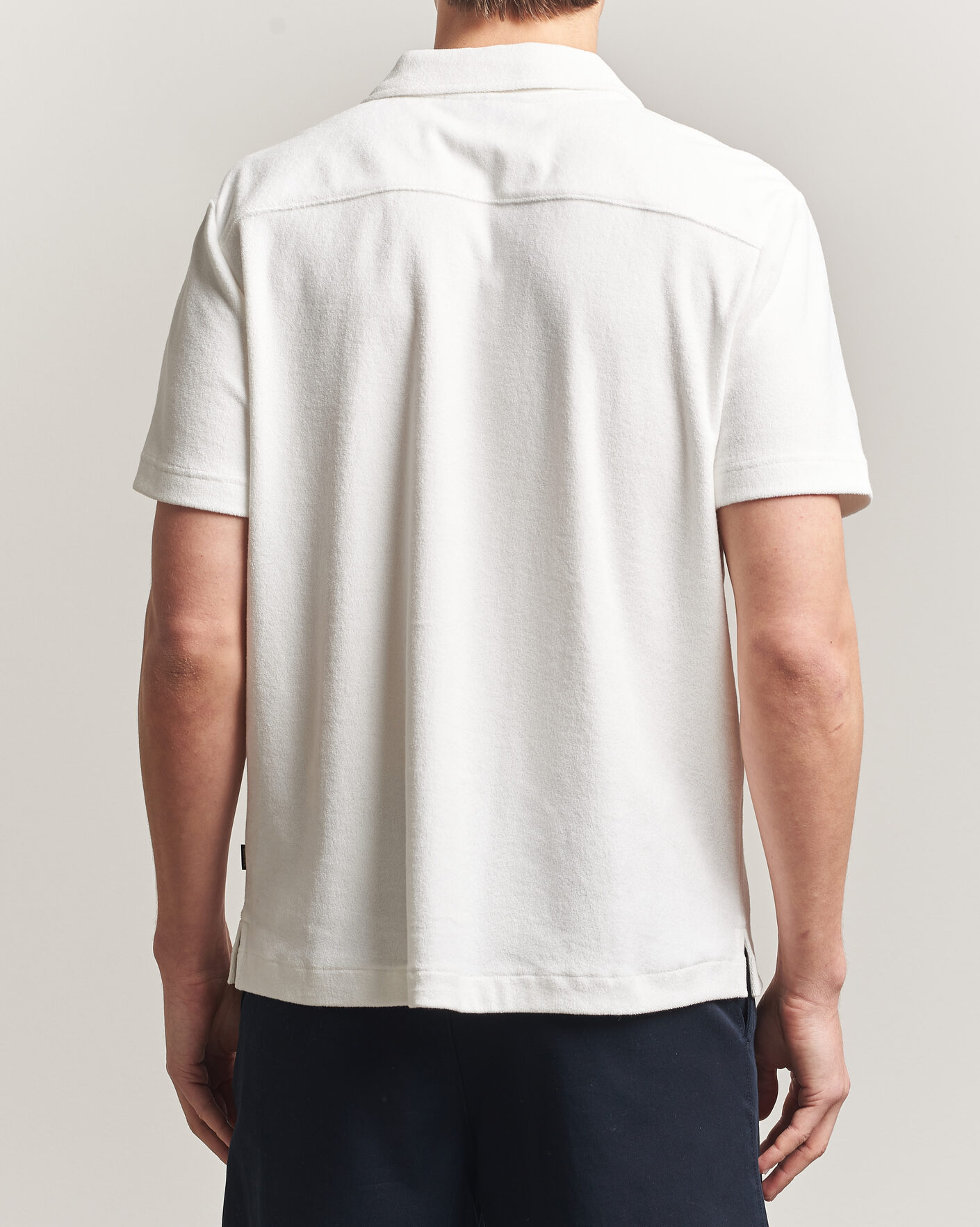 Herr | Pikéer | Morris | Lily Terry Shirt Off White