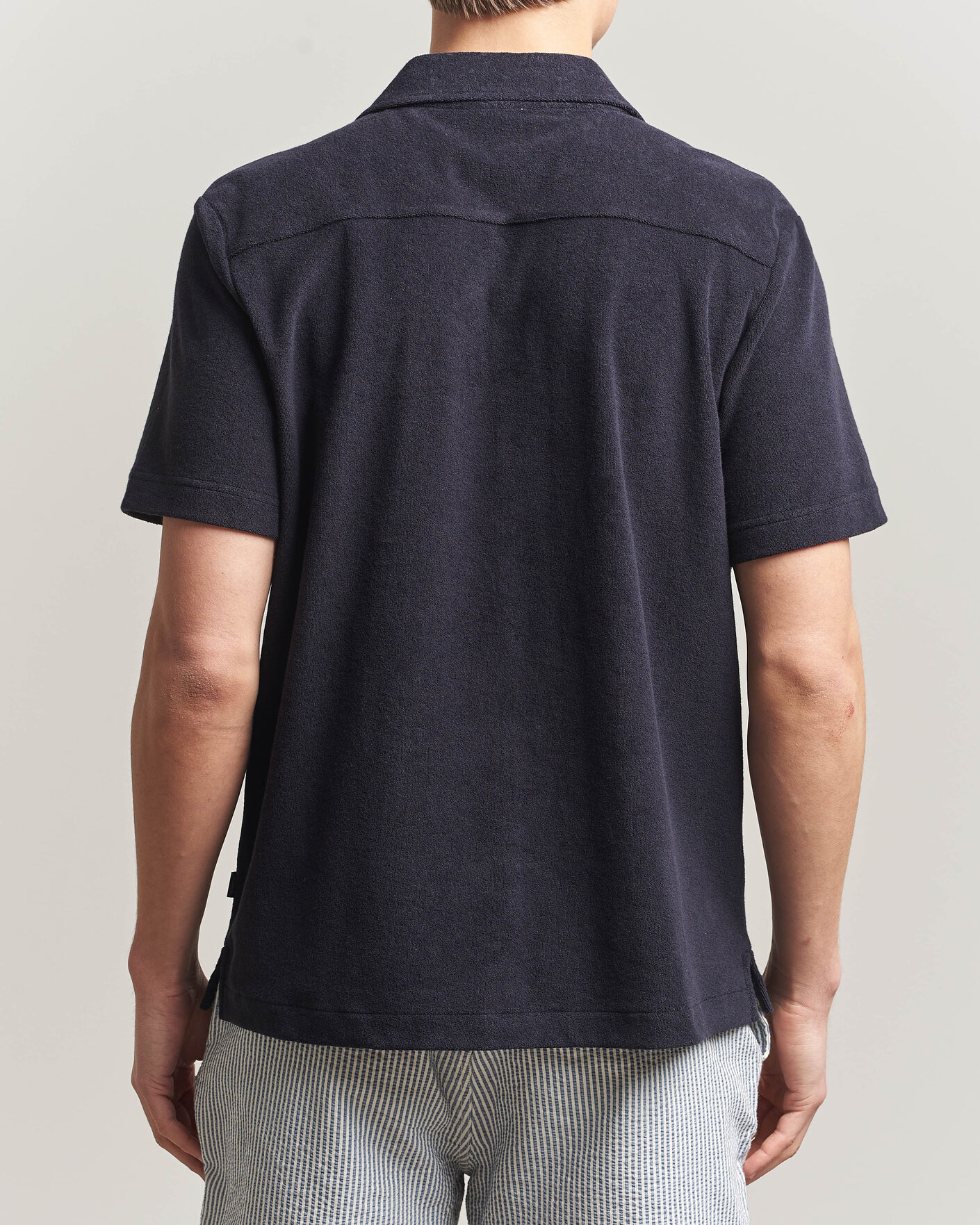 Herr | Pikéer | Morris | Lily Terry Shirt Navy