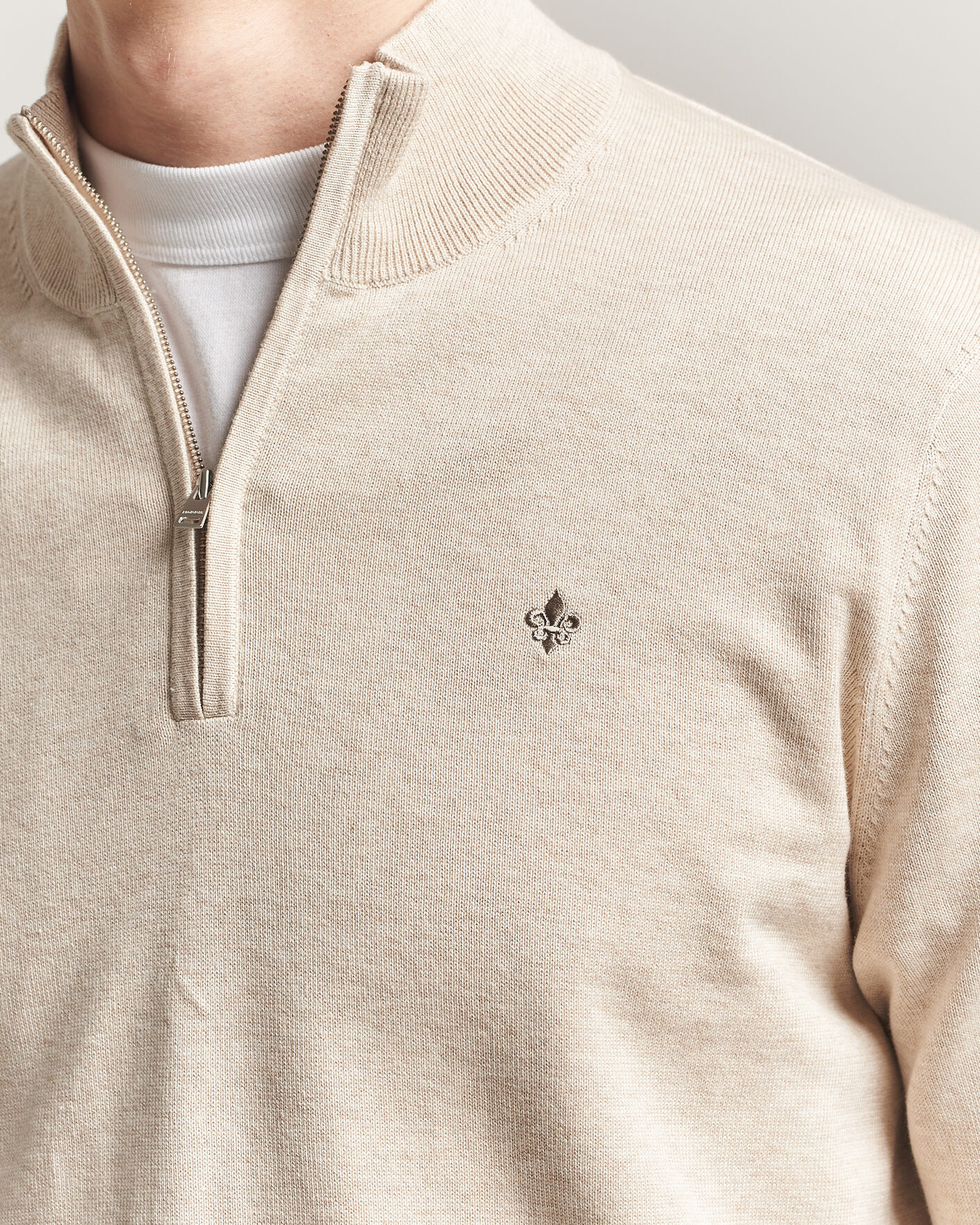 Herr | Tröjor | Morris | Riley Half-Zip Khaki