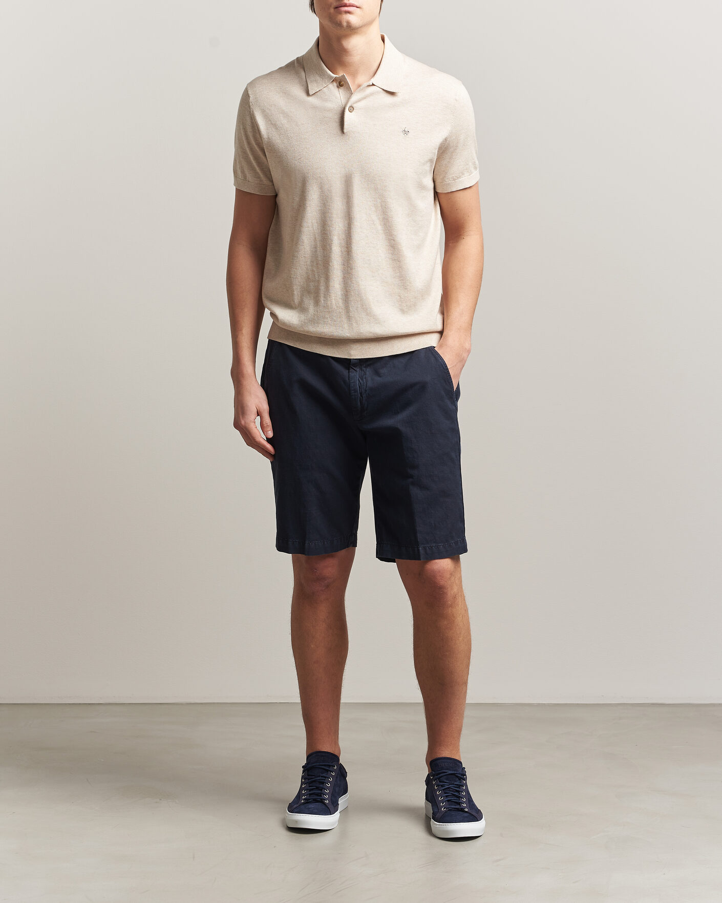 Herr | Pikéer | Morris | Riley Short Sleeve Polo Khaki