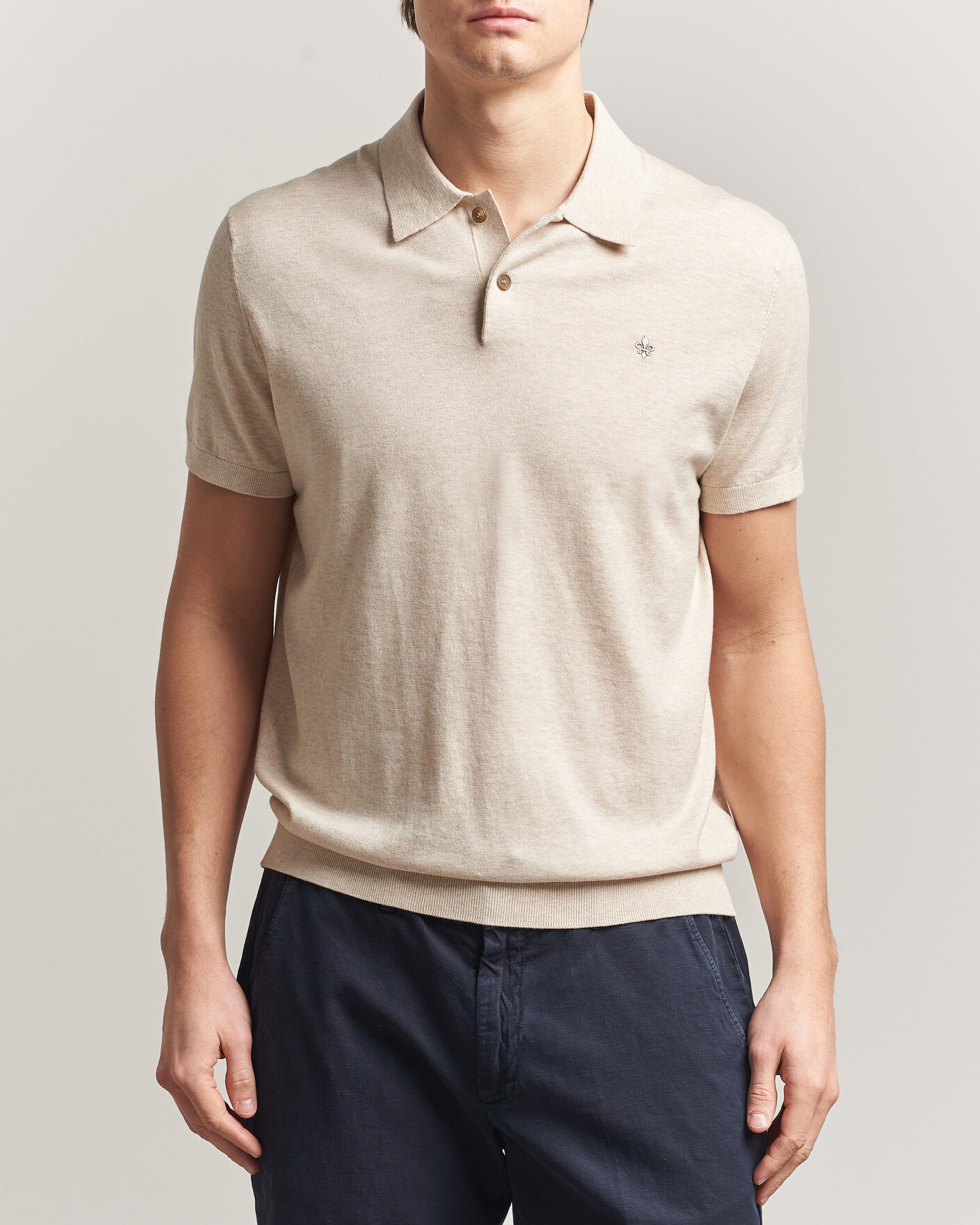 Herr | Pikéer | Morris | Riley Short Sleeve Polo Khaki