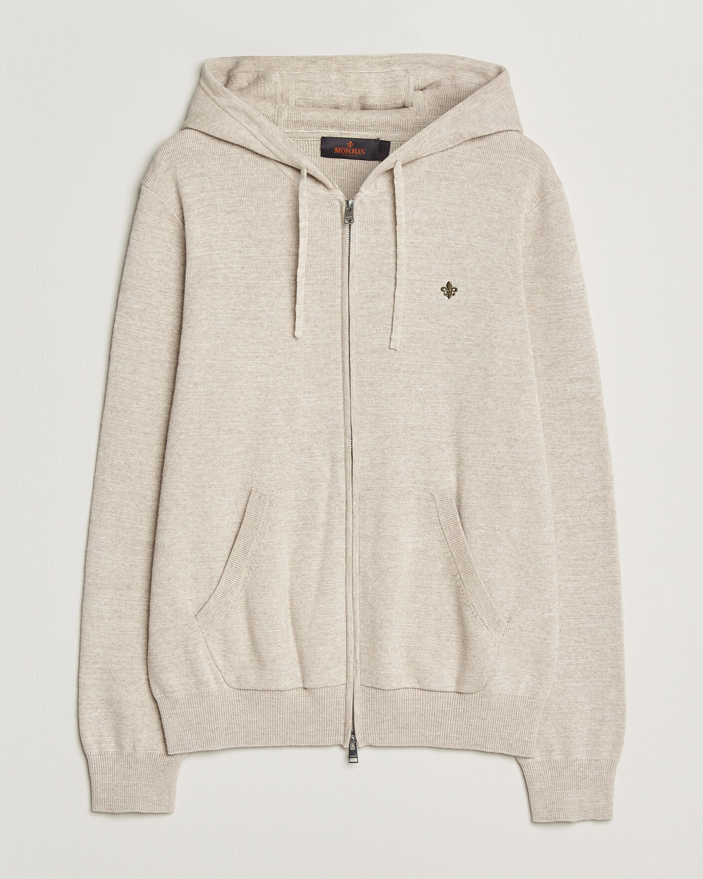 Herr | Tröjor | Morris | Randall Full-Zip Hoodie Khaki