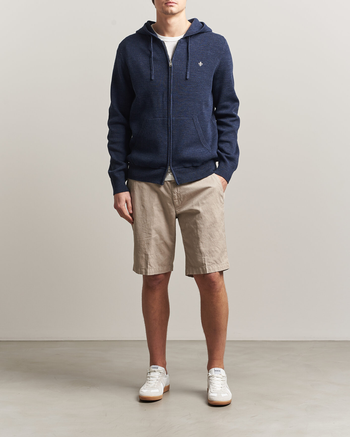 Herr | Tröjor | Morris | Randall Full-Zip Hoodie Navy