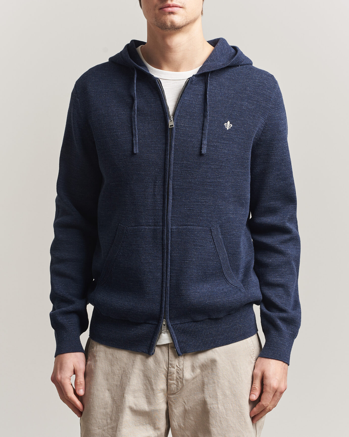 Herr | Tröjor | Morris | Randall Full-Zip Hoodie Navy