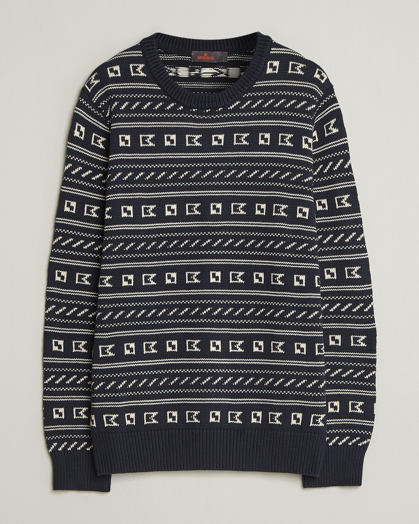 Herr | Tröjor | Morris | Barrington Oneck Navy