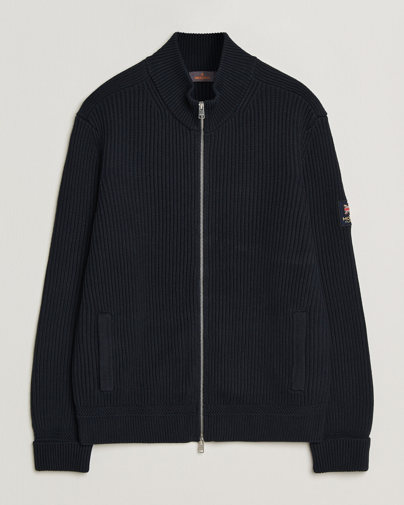 Herr | Tröjor | Morris | Brenton Full-Zip Cardigan Navy