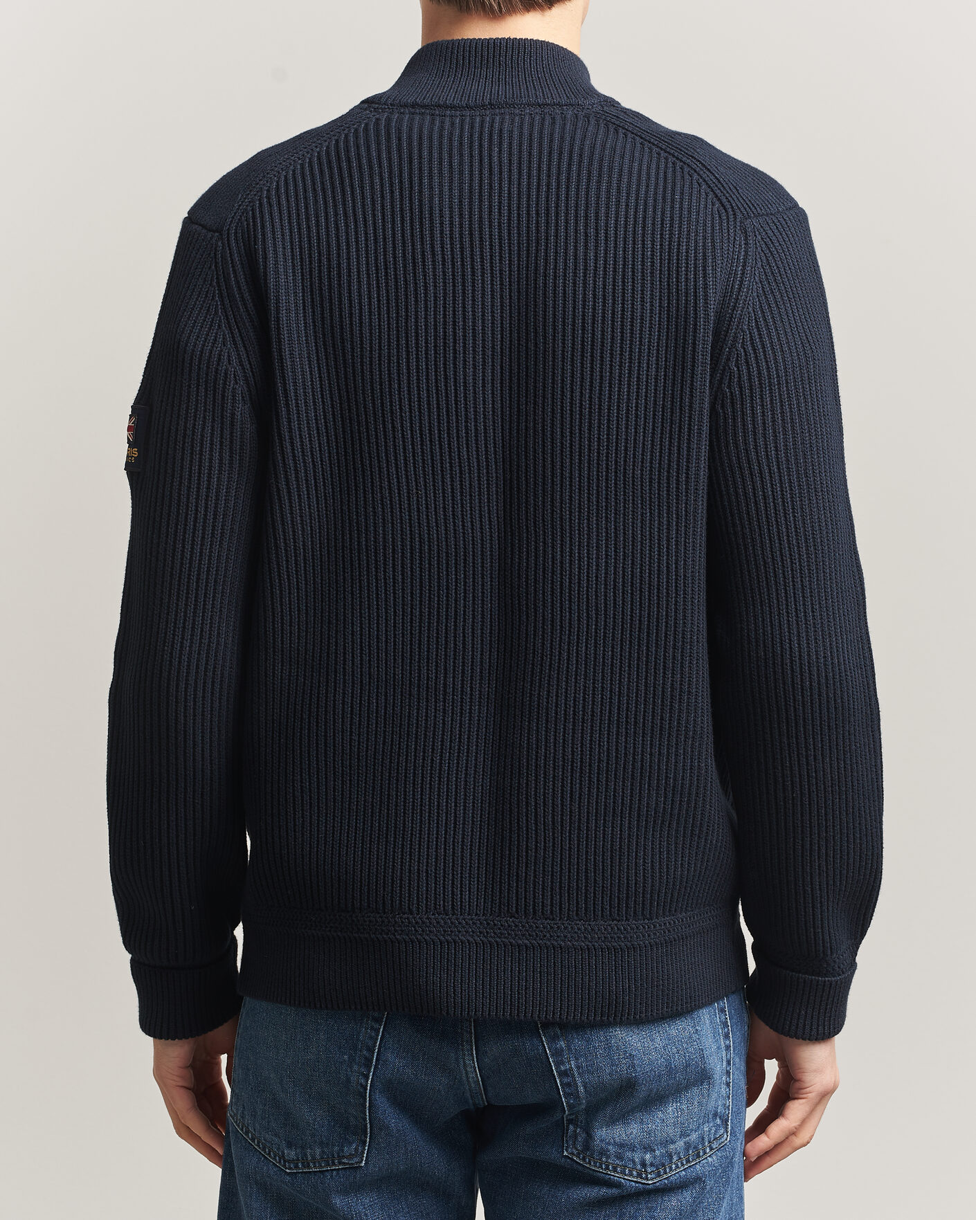 Herr | Tröjor | Morris | Brenton Full-Zip Cardigan Navy