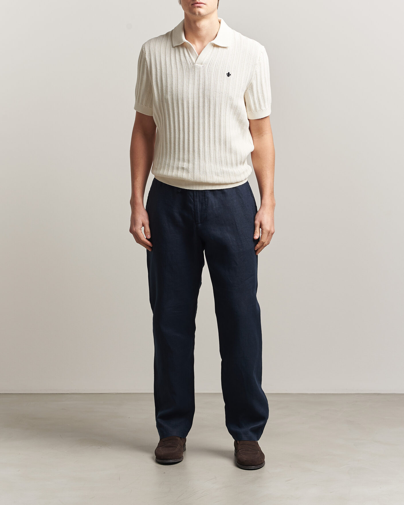 Herr | Pikéer | Morris | Baldwin Resort Polo Off White