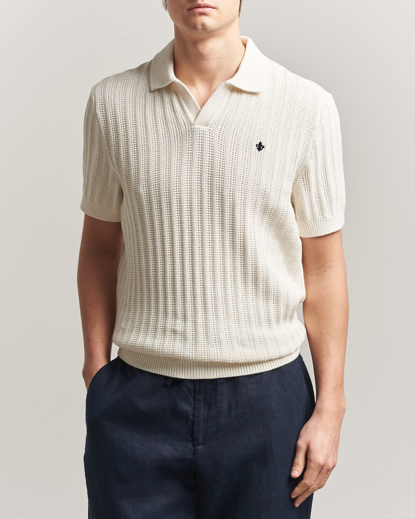 Herr | Pikéer | Morris | Baldwin Resort Polo Off White