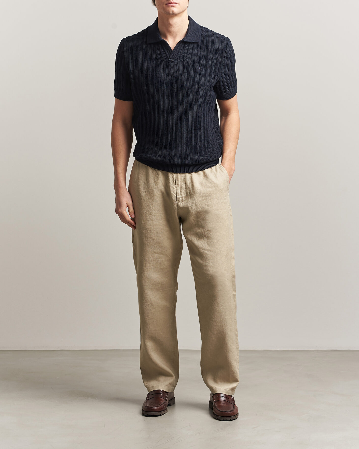 Herr | Pikéer | Morris | Baldwin Resort Polo Navy