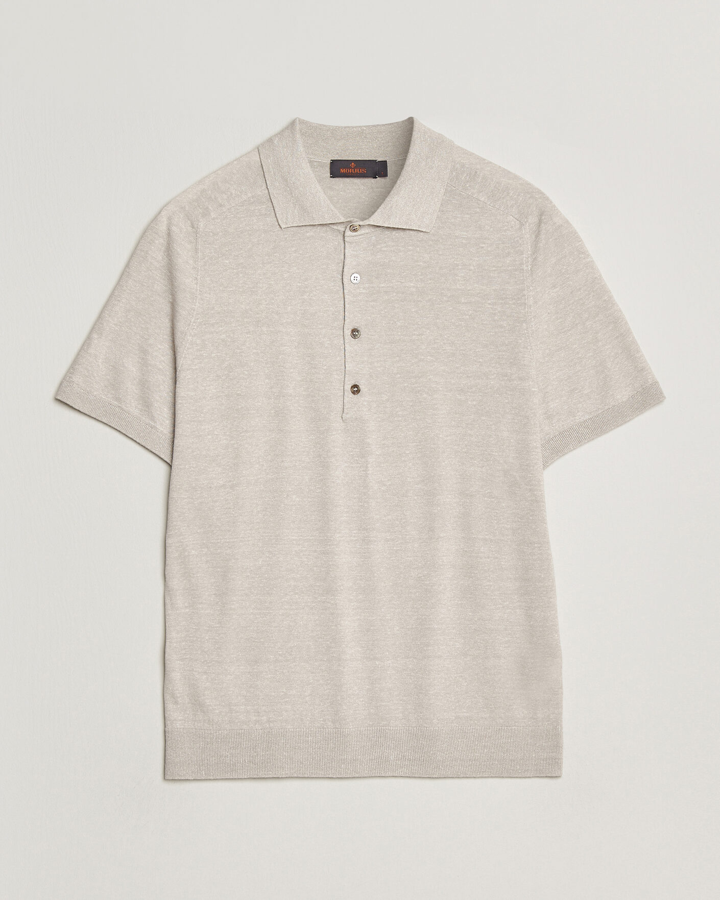 Herr | Pikéer | Morris | Colin Short Sleeve Polo Shirt Khaki