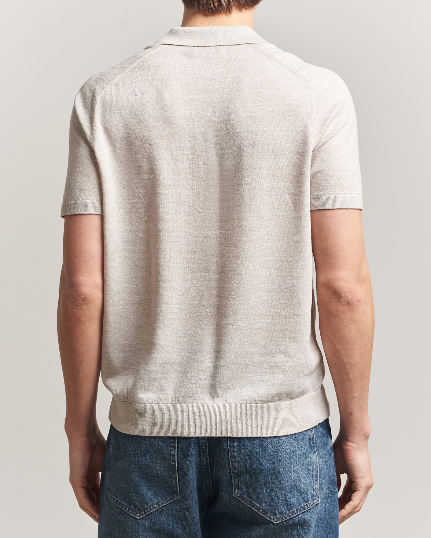 Herr | Pikéer | Morris | Colin Short Sleeve Polo Shirt Khaki