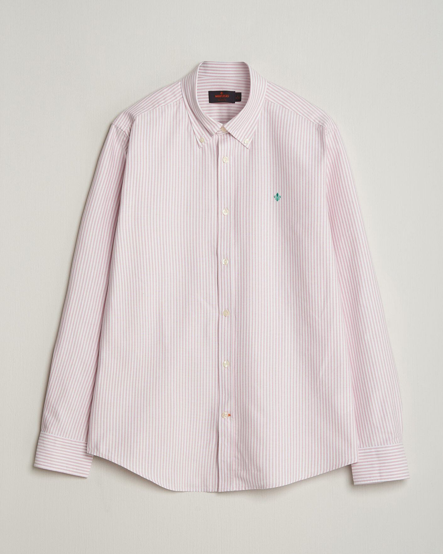 Herr | Skjortor | Morris | Douglas Striped Oxford Shirt Pink