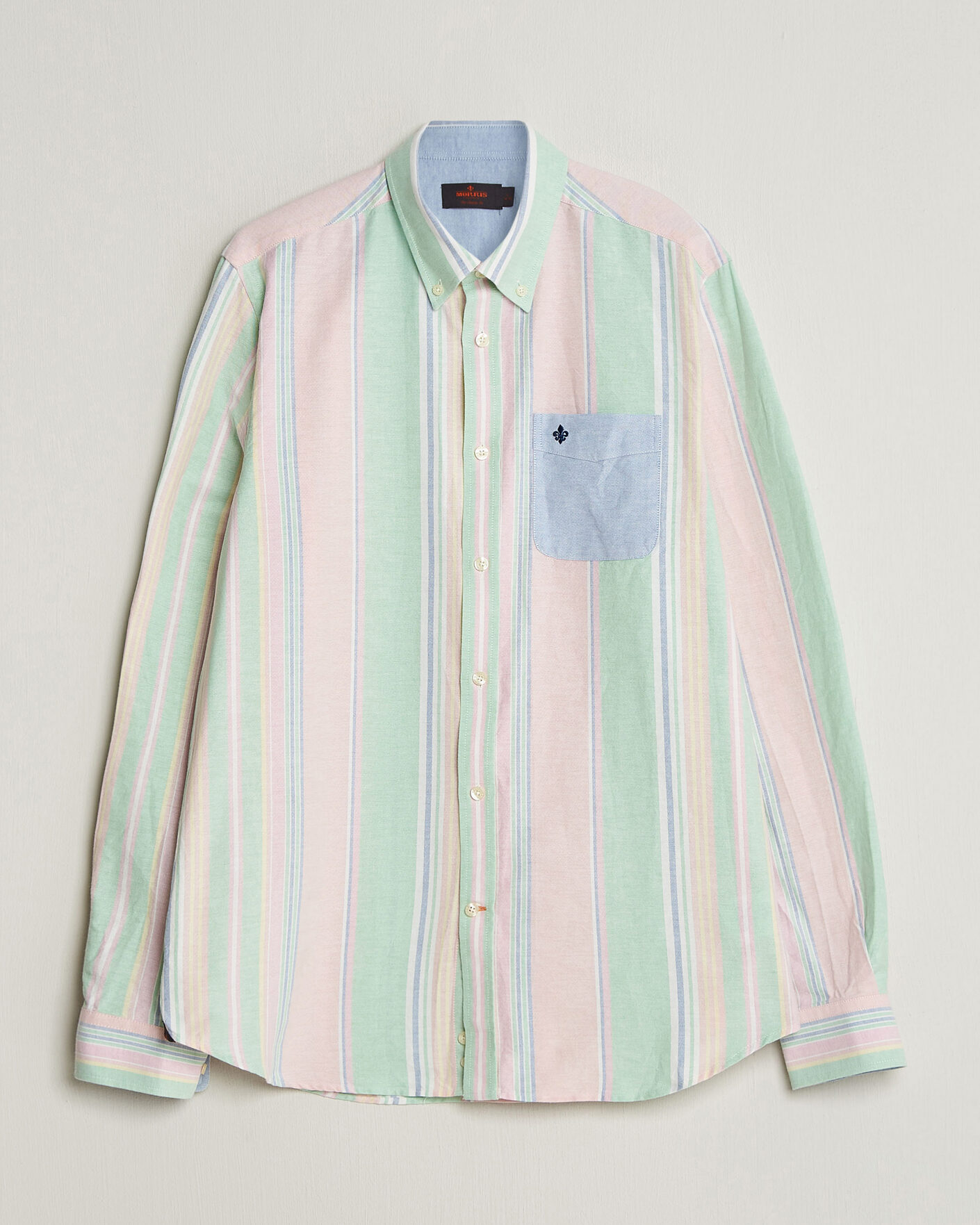 Herr | Skjortor | Morris | Happy Oxford Shirt Multi