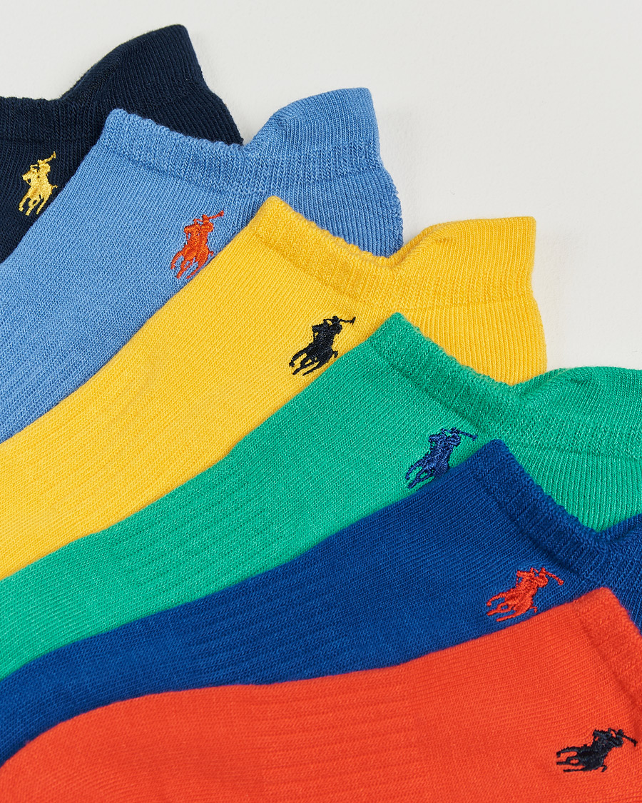 Herr | Underkläder | Polo Ralph Lauren | 6-Pack Sneaker Sock Multi