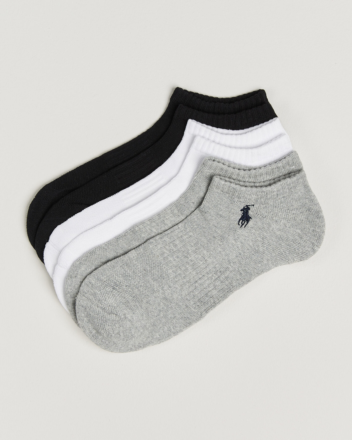 Herr | Underkläder | Polo Ralph Lauren | 6-Pack Sneaker Sock Grey