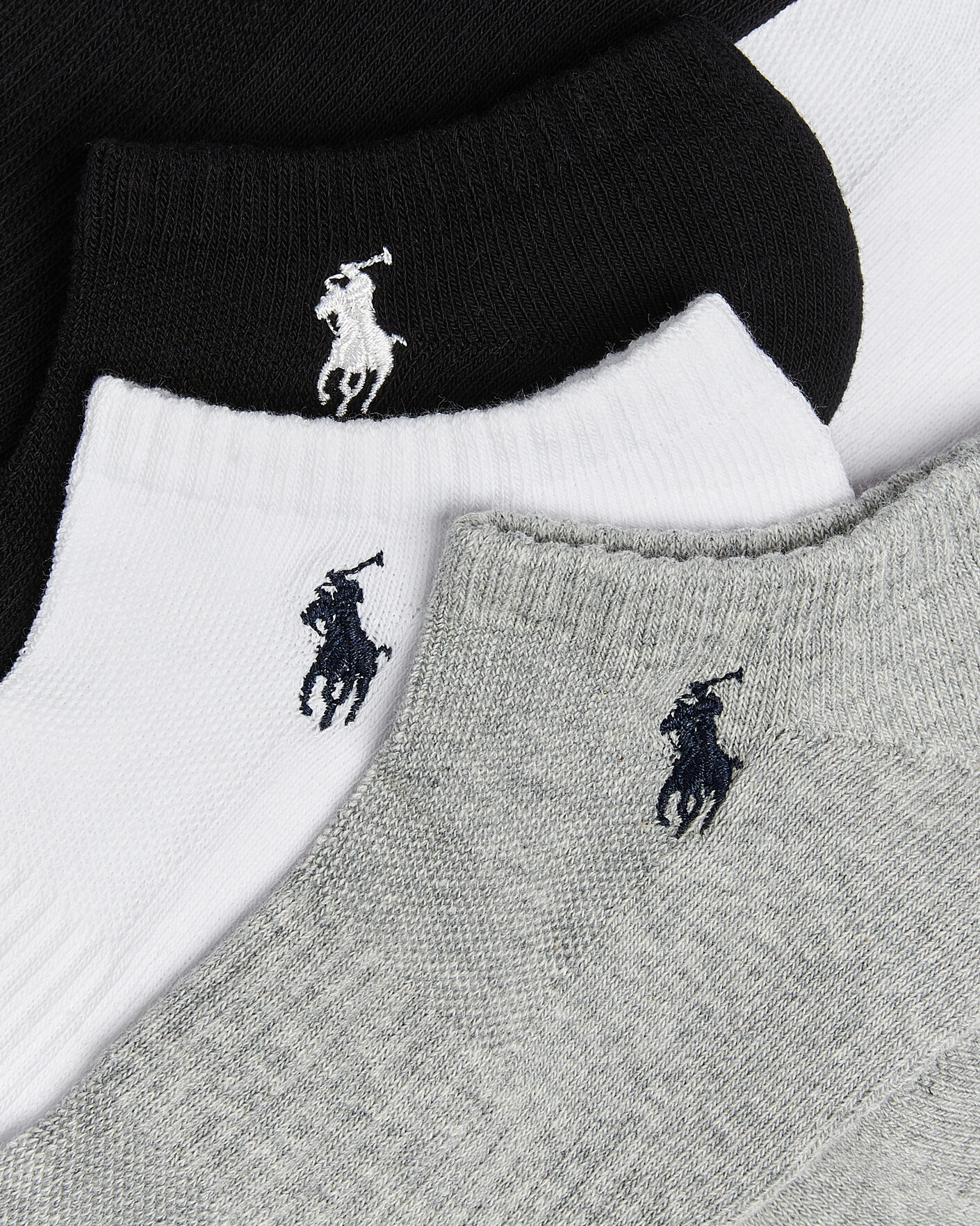 Herr | Underkläder | Polo Ralph Lauren | 6-Pack Sneaker Sock Grey