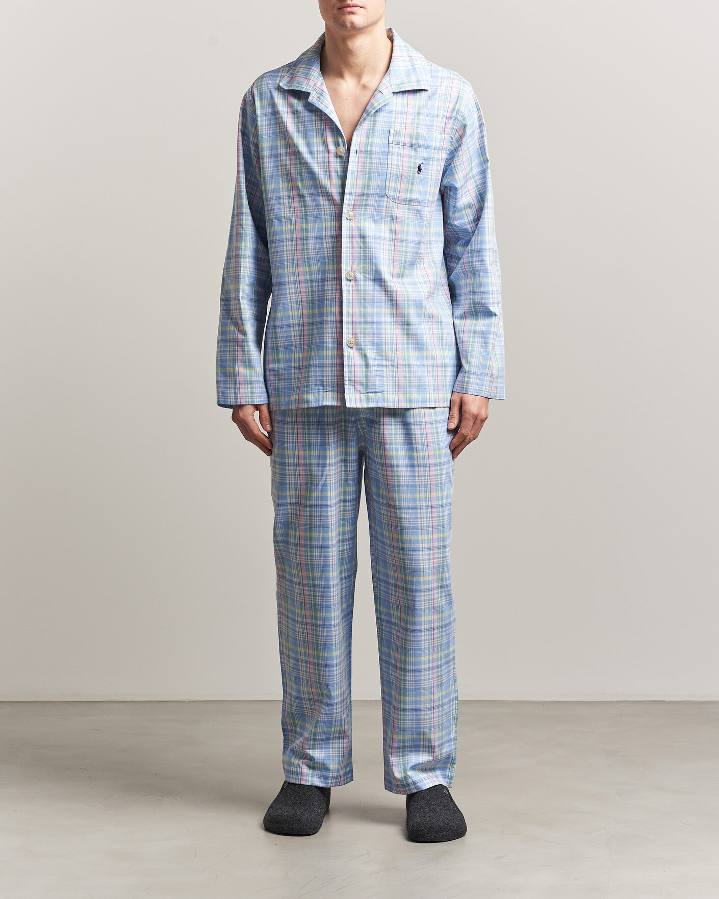 Herr | Pyjamas & Morgonrockar | Polo Ralph Lauren | Cotton Checked Pyjama Set Multi
