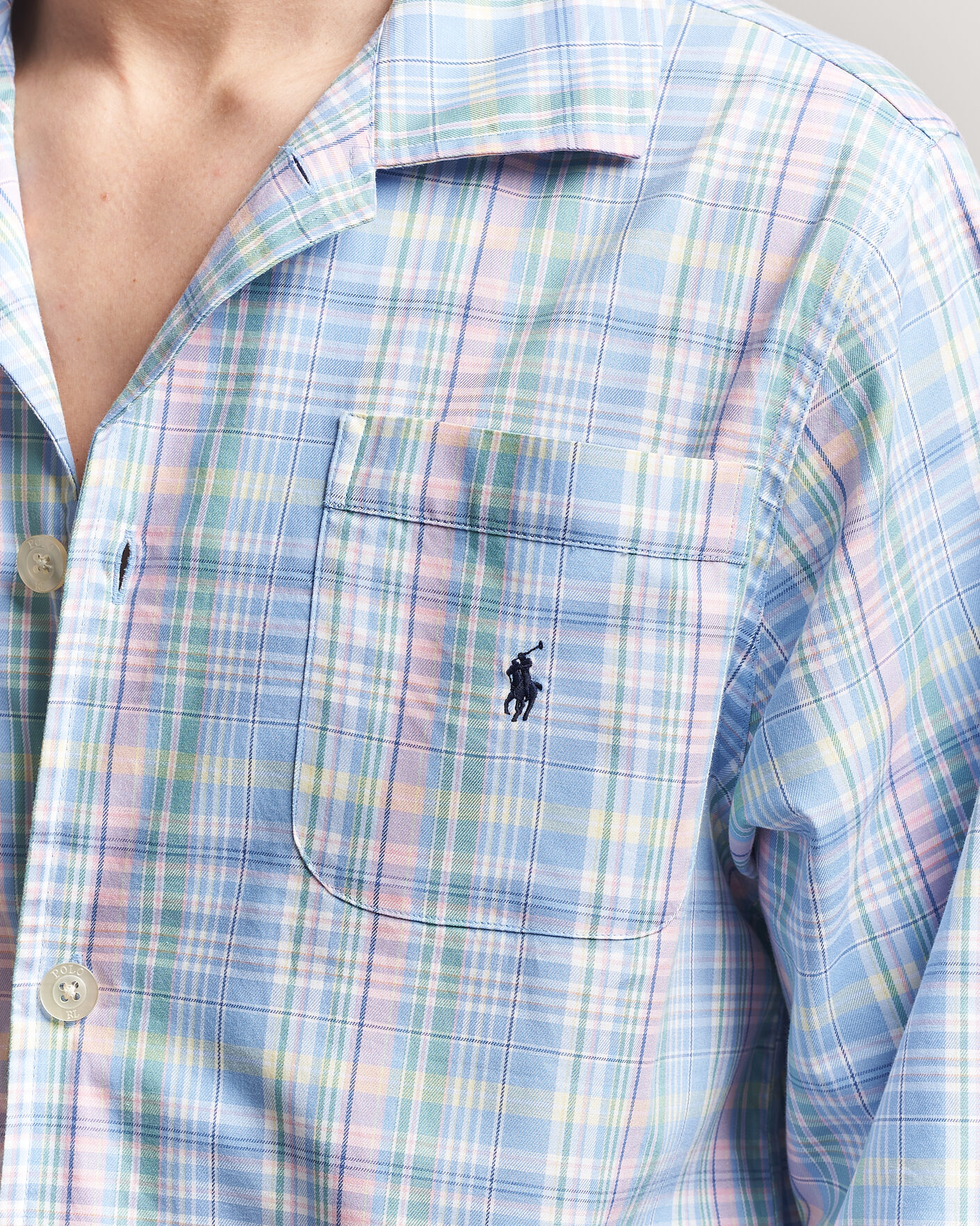Herr | Pyjamas & Morgonrockar | Polo Ralph Lauren | Cotton Checked Pyjama Set Multi