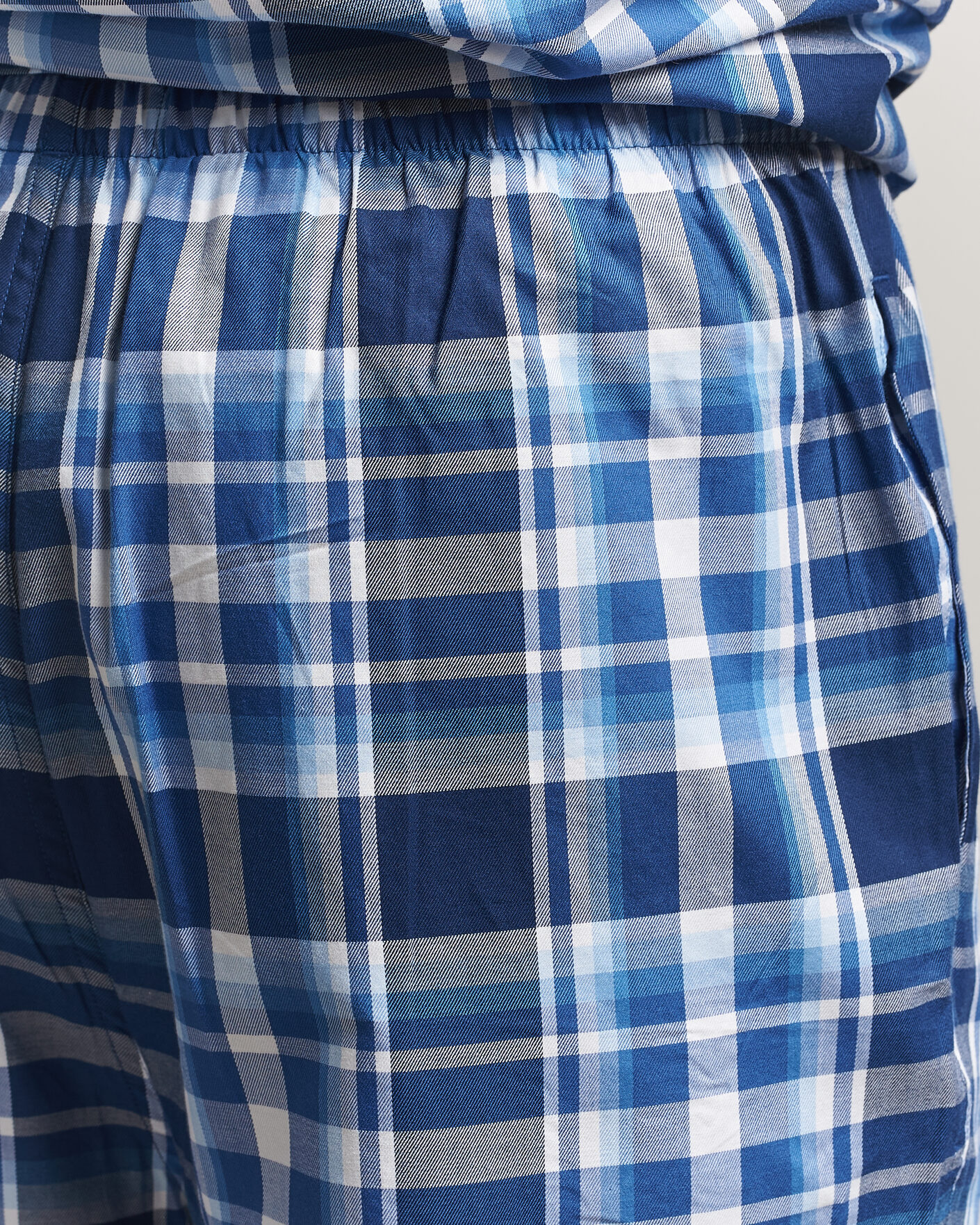 Herr | Pyjamas & Morgonrockar | Polo Ralph Lauren | Cotton Checked Pyjama Set Blue Multi