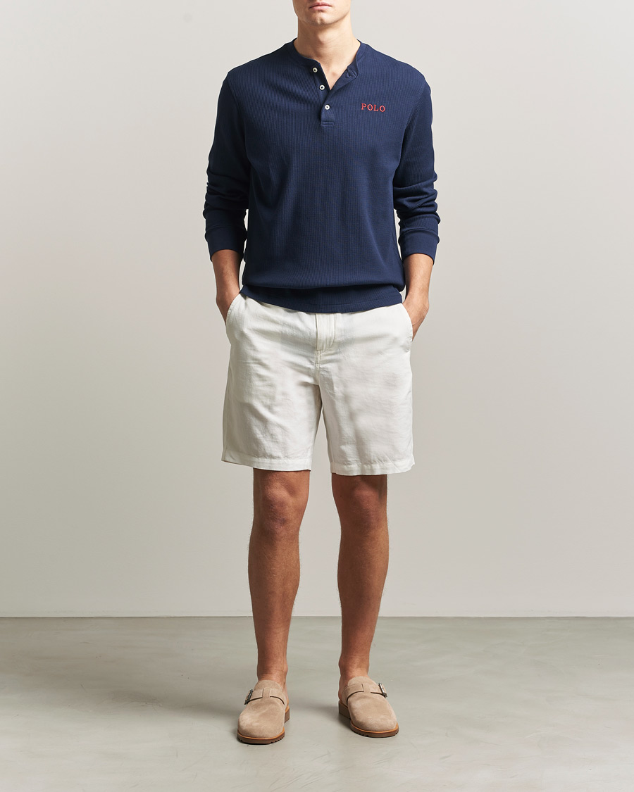 Herr | Pyjamas & Morgonrockar | Polo Ralph Lauren | Waffle Henley Loungewear Cruise Navy