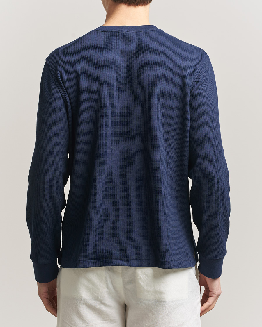 Herr | Pyjamas & Morgonrockar | Polo Ralph Lauren | Waffle Henley Loungewear Cruise Navy