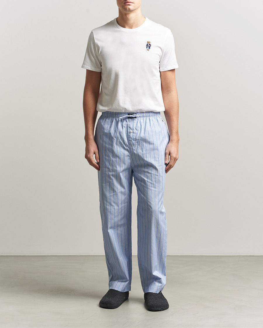 Herr | Pyjamas & Morgonrockar | Polo Ralph Lauren | Cotton Pyjama Set Andrew Stripe/White