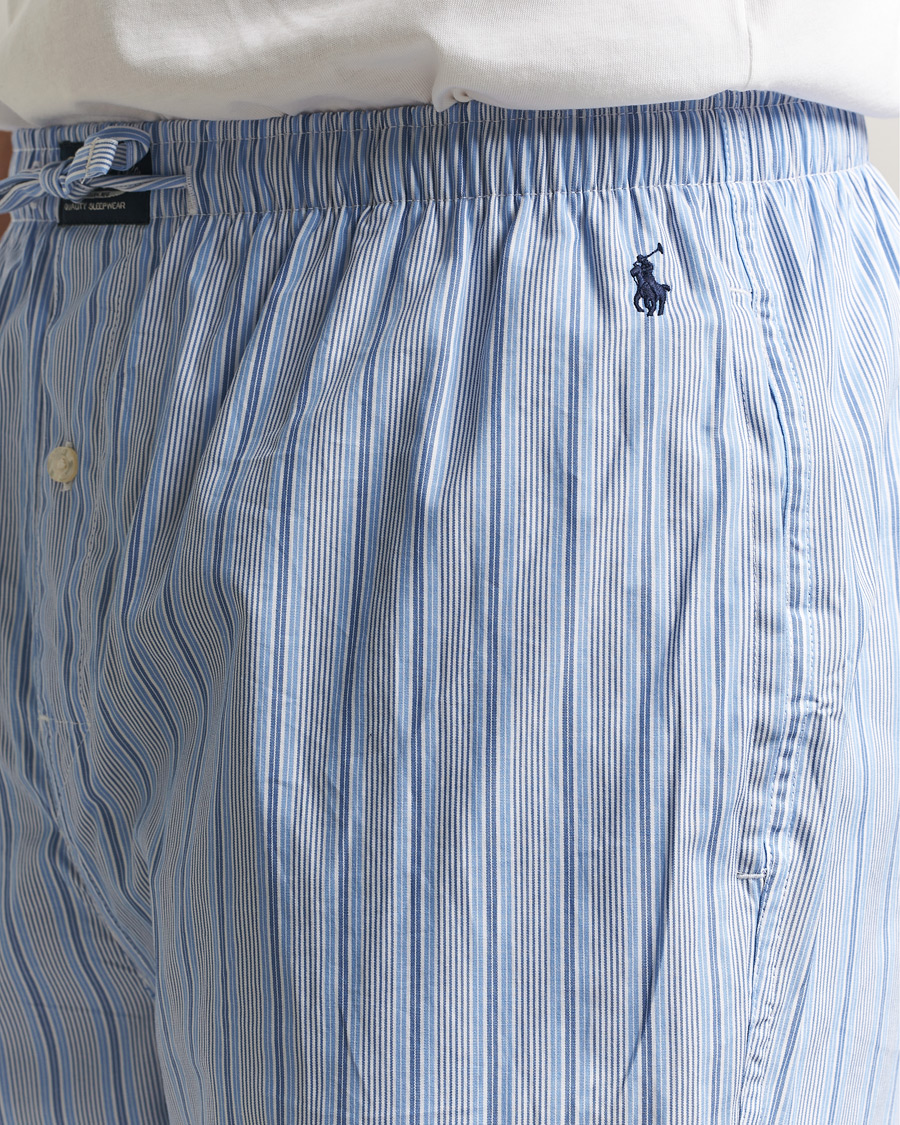 Herr | Pyjamas & Morgonrockar | Polo Ralph Lauren | Cotton Pyjama Set Andrew Stripe/White