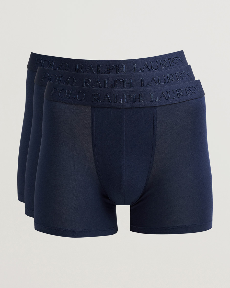 Herr | Underkläder | Polo Ralph Lauren | 3-Pack Boxer Briefs Navy