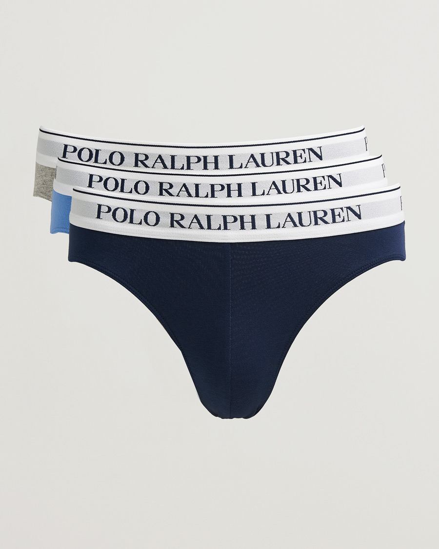 Herr | Underkläder | Polo Ralph Lauren | 3-Pack Brief Navy/Harbour Island/Andover
