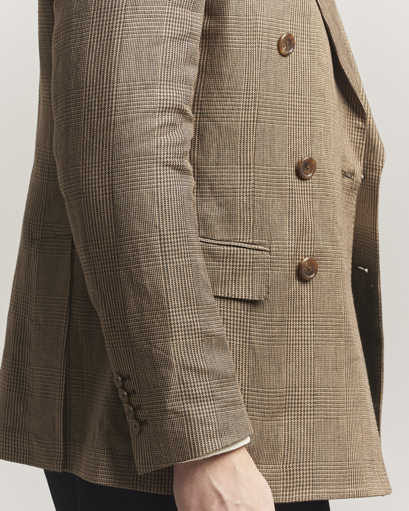 Herr | Kavajer | Polo Ralph Lauren | Mini Glenplaid DB Blazer Sage Multi