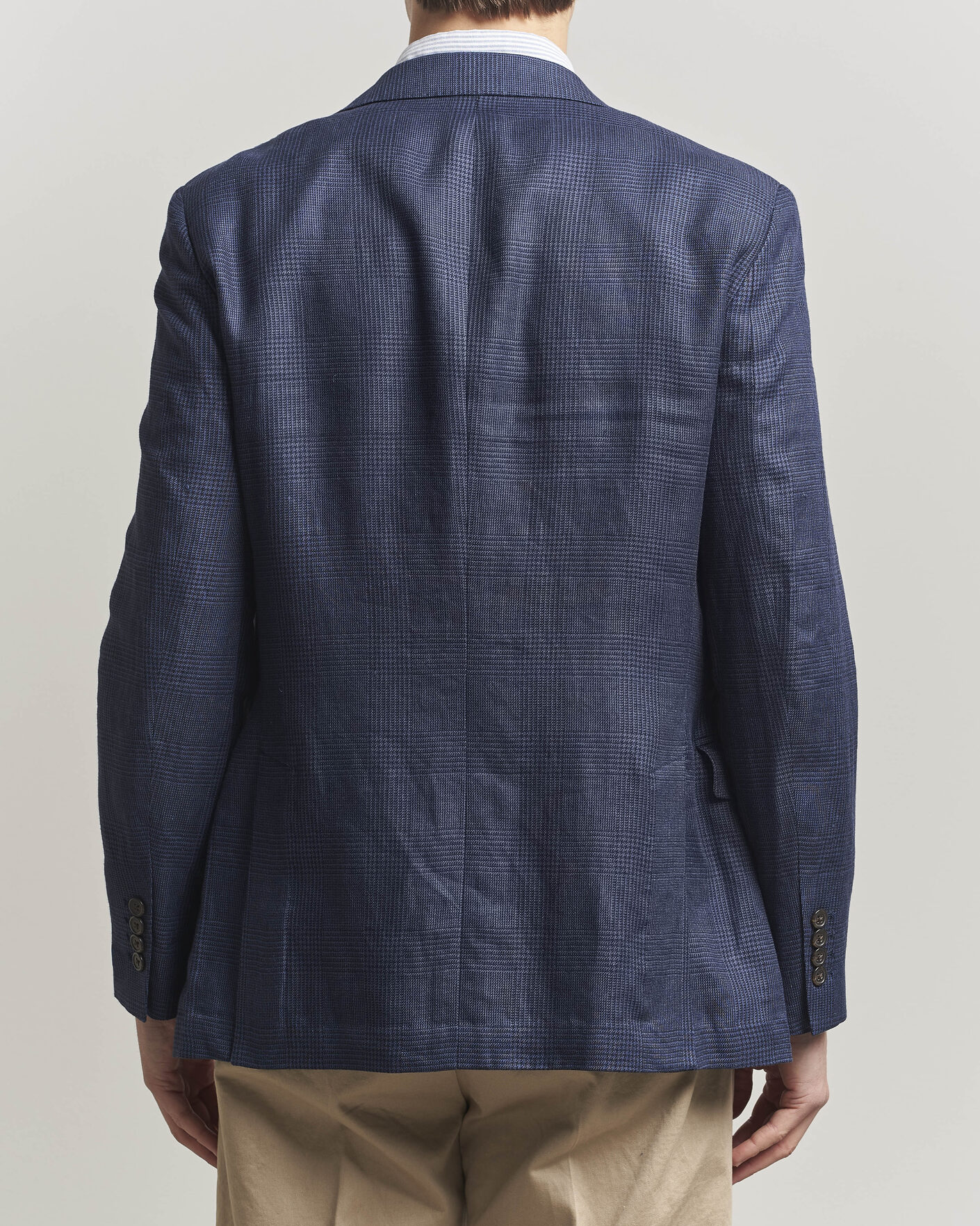 Herr | Kavajer | Polo Ralph Lauren | Mini Glenplaid DB Blazer Spring Navy